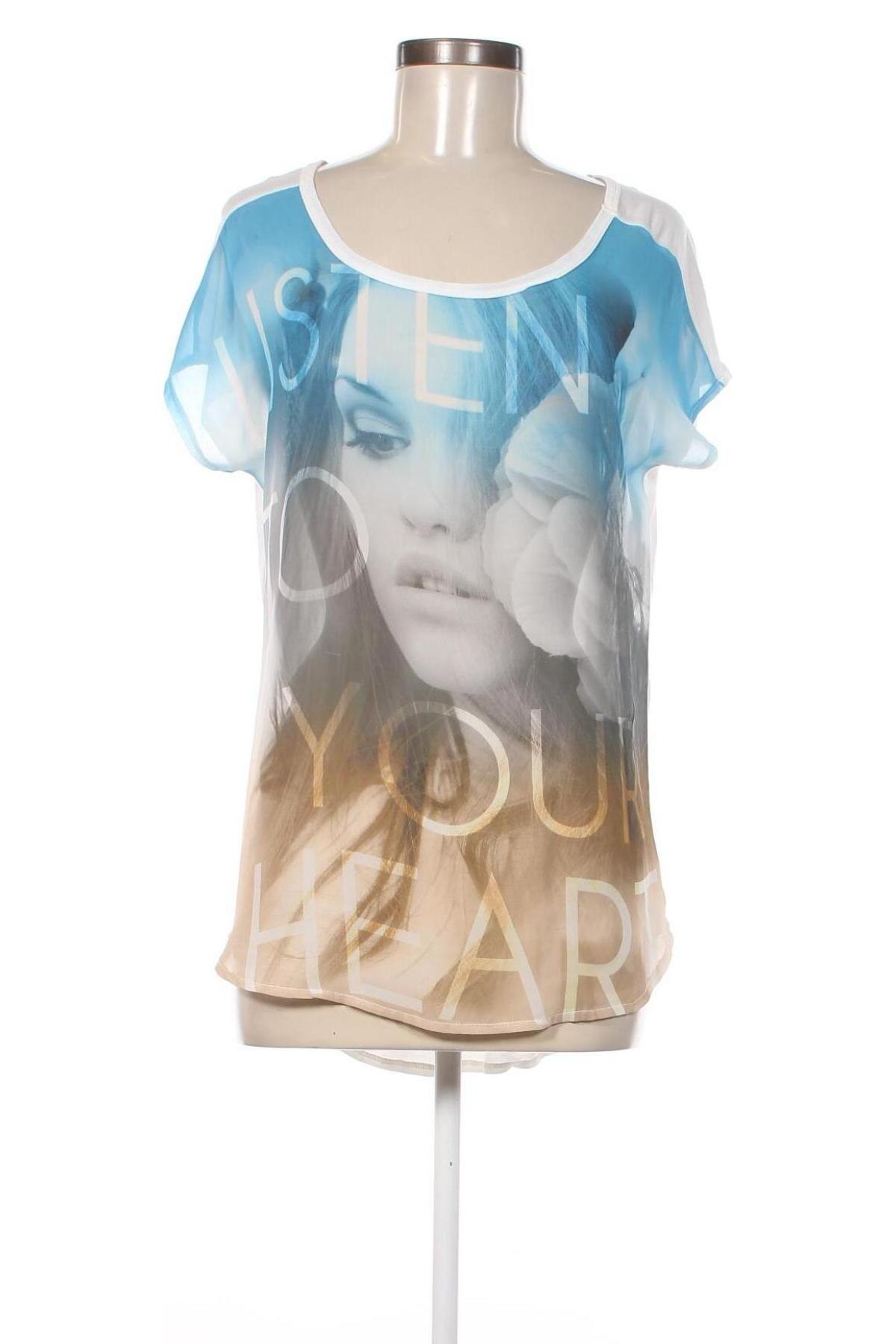 Damen Shirt Promod, Größe M, Farbe Mehrfarbig, Preis 10,46 €