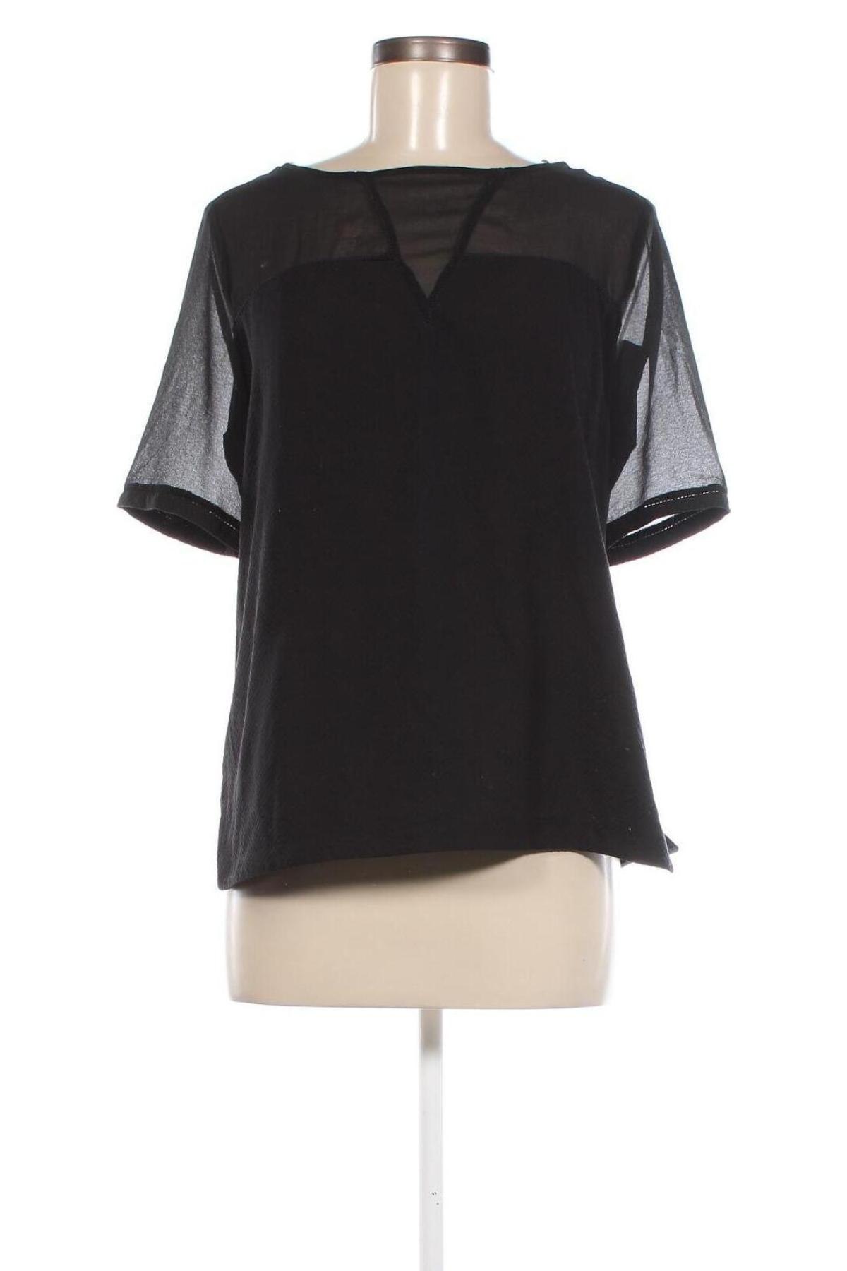 Γυναικεία μπλούζα Promod, Μέγεθος M, Χρώμα Μαύρο, Τιμή 6,31 €
