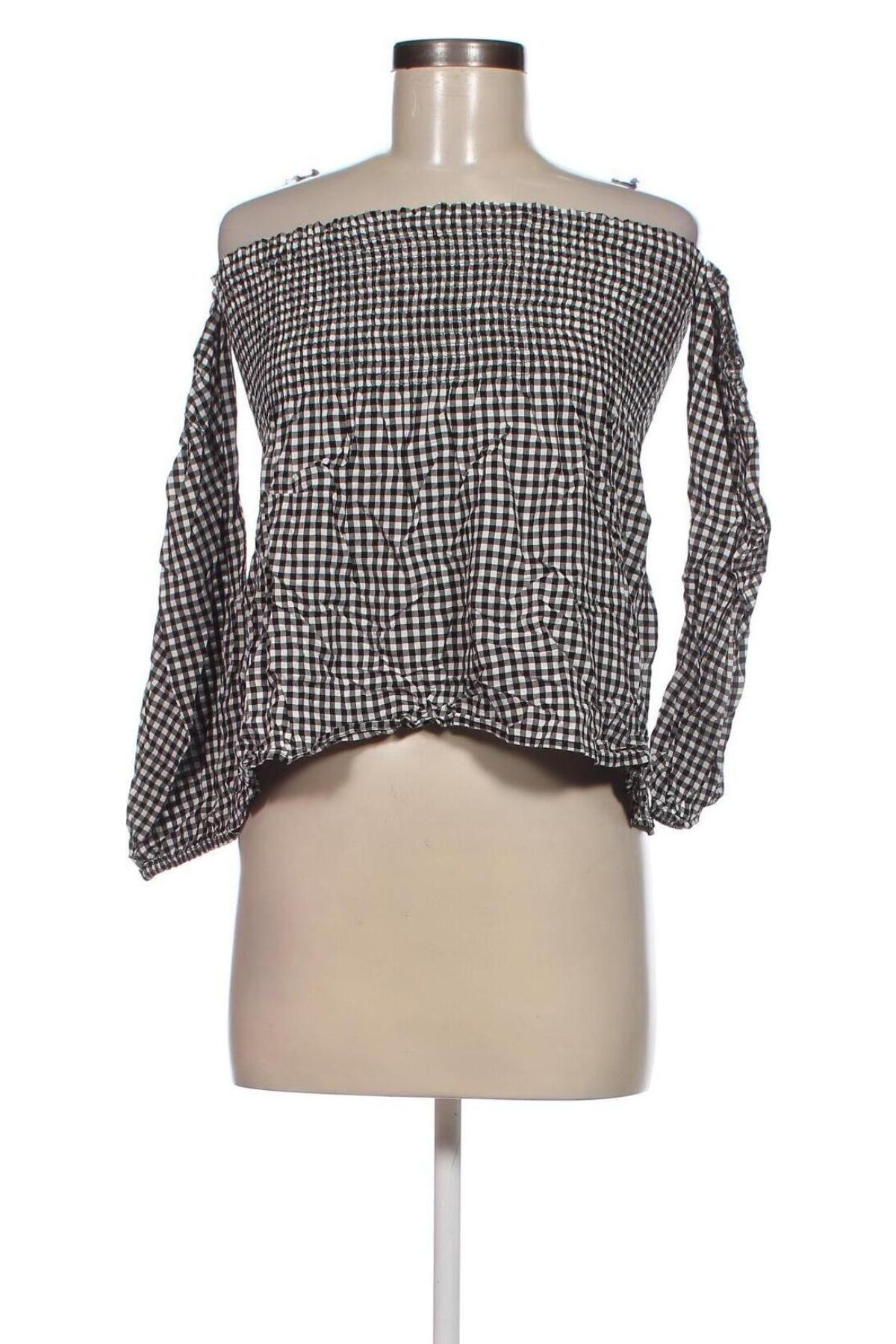 Дамска блуза Pull&Bear, Размер S, Цвят Многоцветен, Цена 5,70 лв.