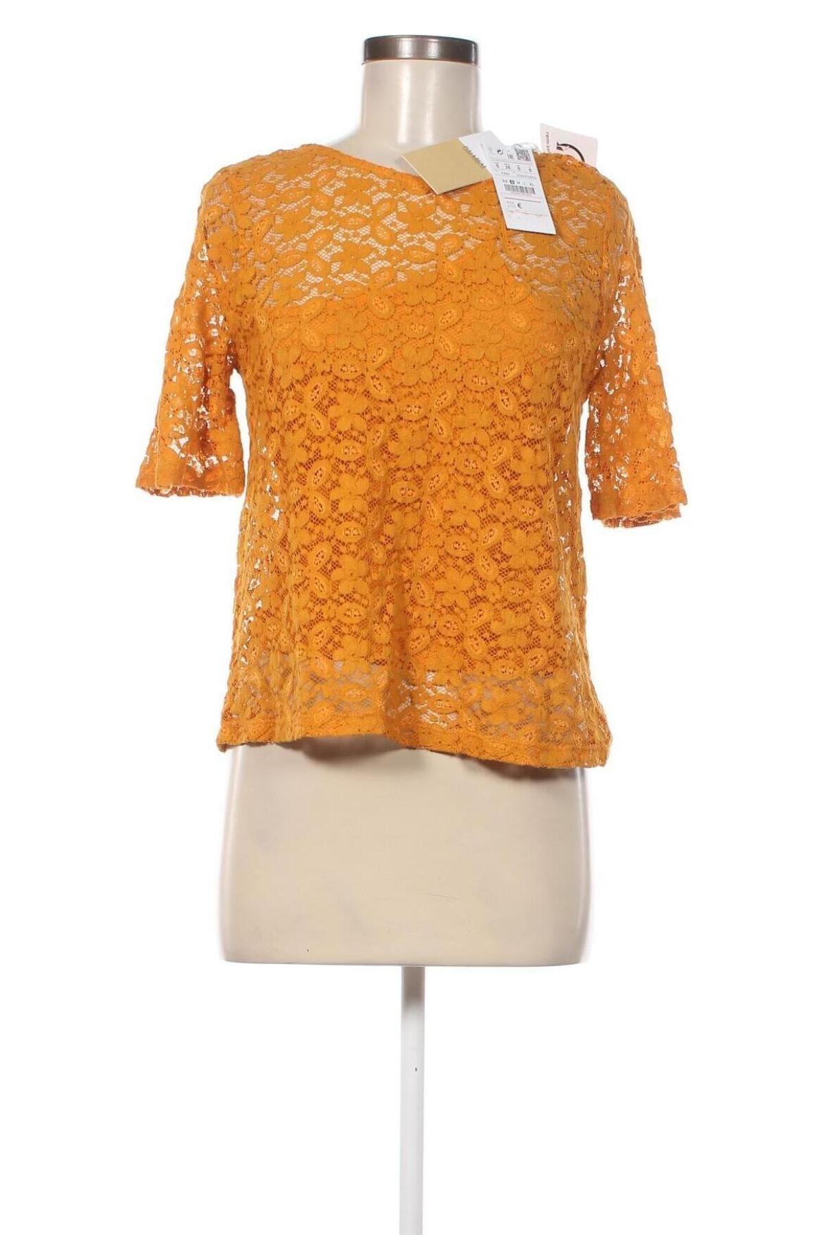 Damen Shirt Pull&Bear, Größe S, Farbe Orange, Preis 9,60 €