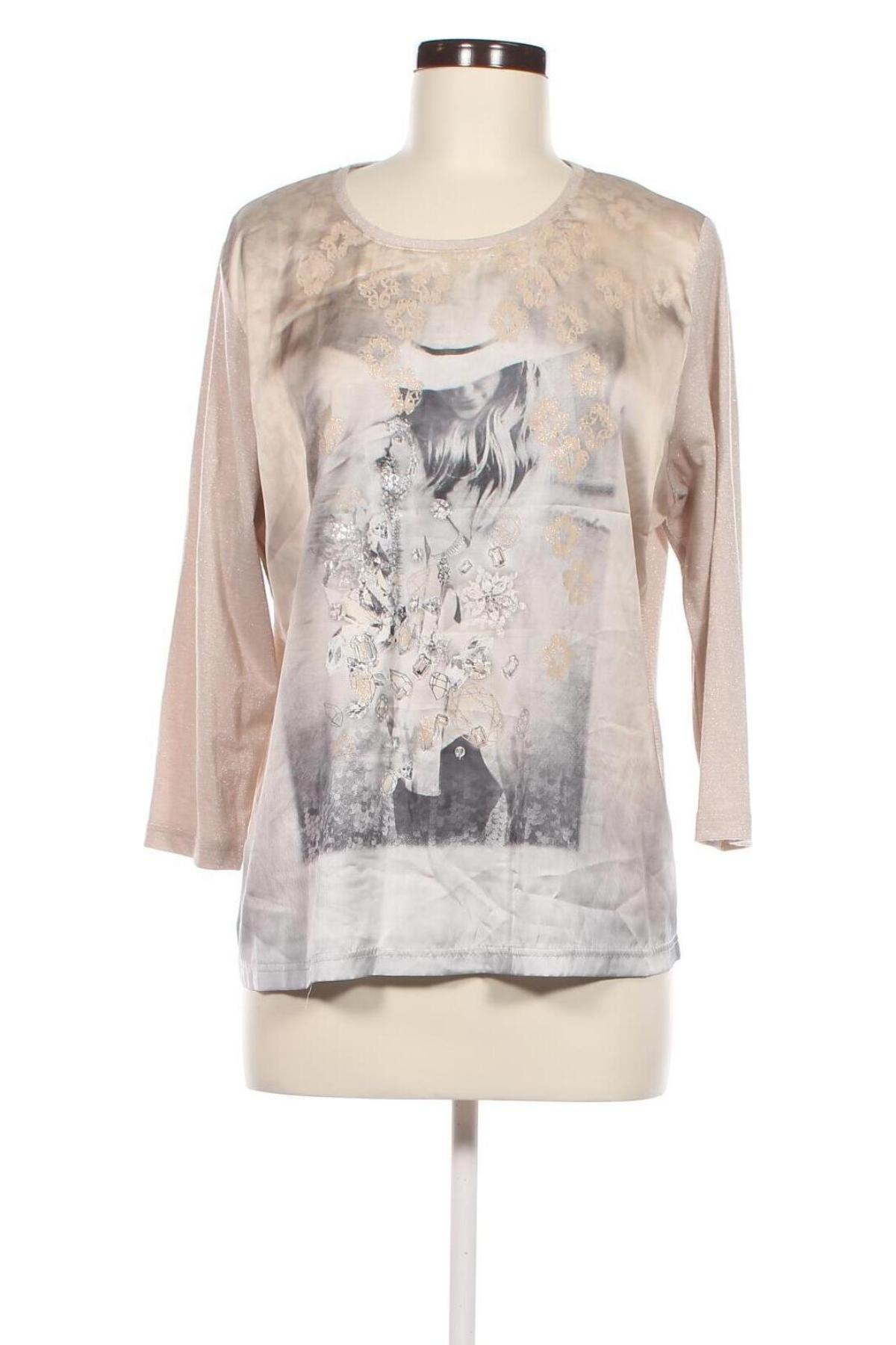 Γυναικεία μπλούζα Rabe, Μέγεθος XL, Χρώμα  Μπέζ, Τιμή 9,46 €