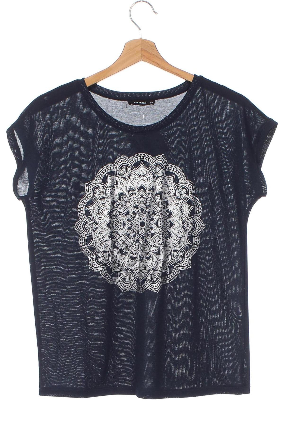 Γυναικεία μπλούζα Reserved, Μέγεθος XS, Χρώμα Μπλέ, Τιμή 5,70 €