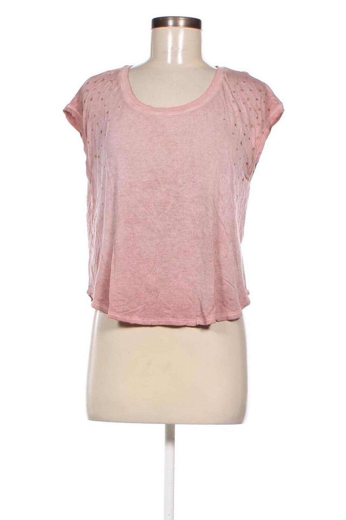 Damen Shirt Review, Größe M, Farbe Rosa, Preis 5,92 €