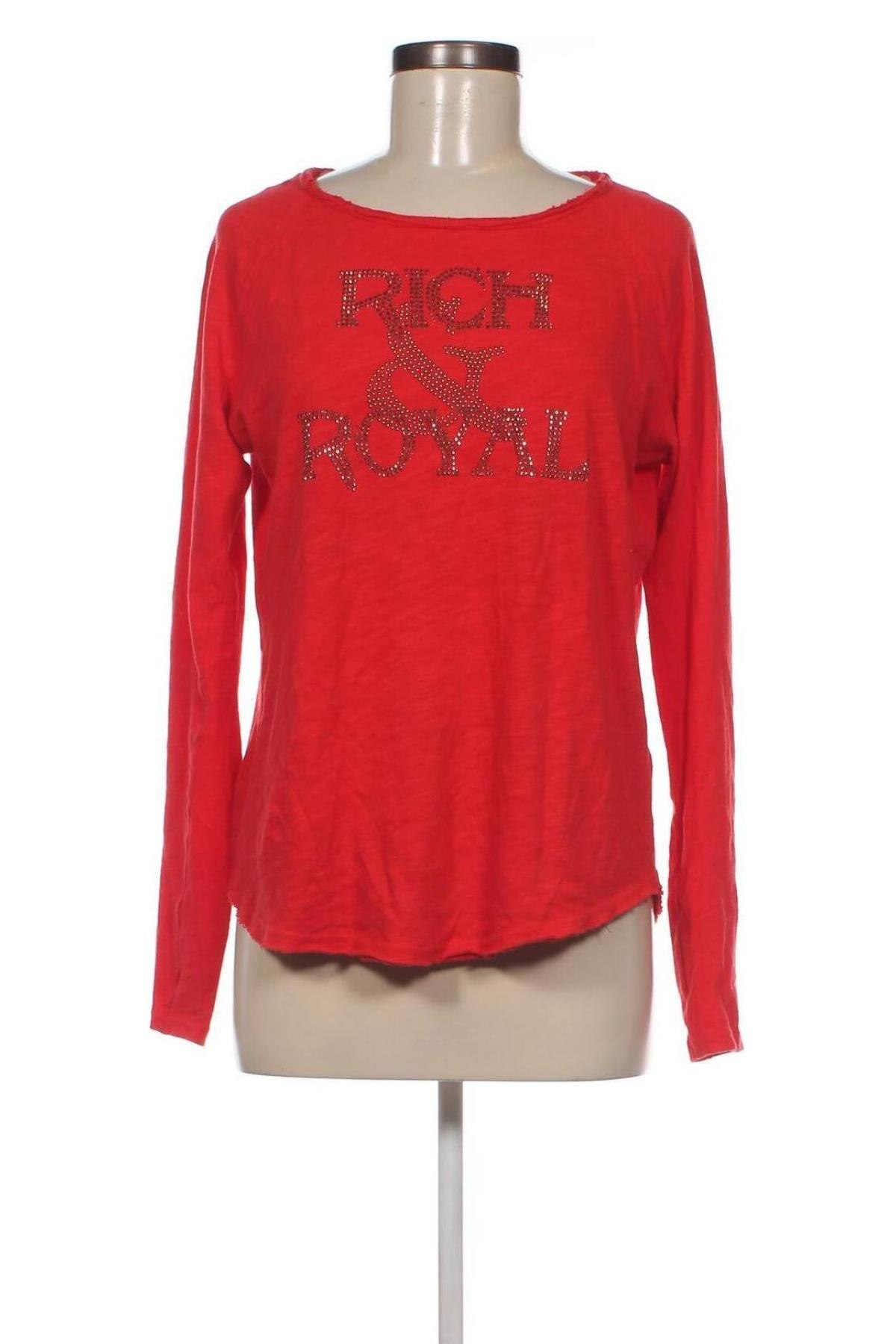 Γυναικεία μπλούζα Rich & Royal, Μέγεθος S, Χρώμα Κόκκινο, Τιμή 14,85 €