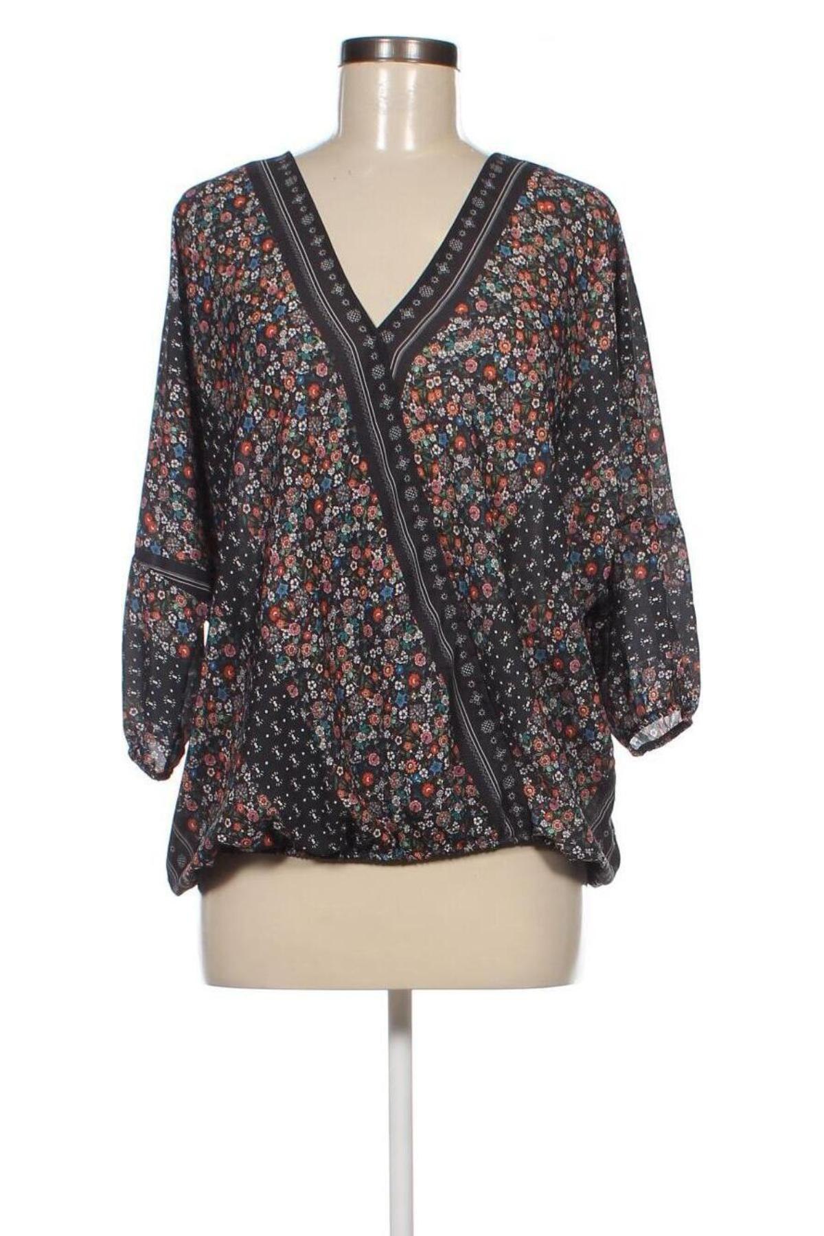 Γυναικεία μπλούζα Rick Cardona, Μέγεθος XL, Χρώμα Πολύχρωμο, Τιμή 10,52 €