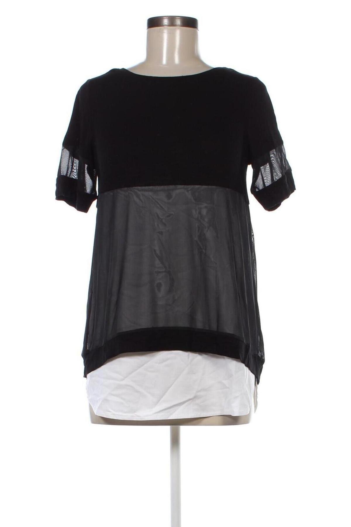 Γυναικεία μπλούζα Rick Cardona, Μέγεθος S, Χρώμα Μαύρο, Τιμή 5,26 €