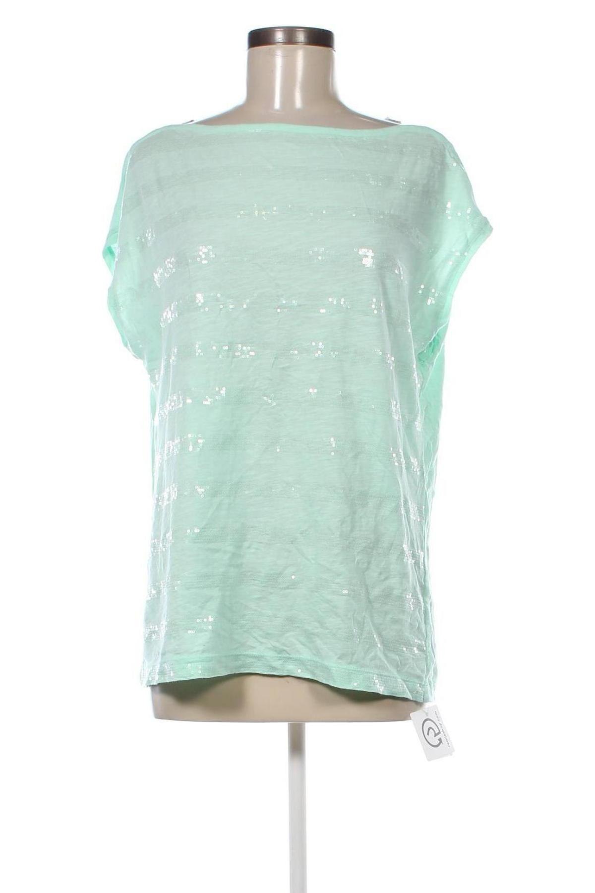 Γυναικεία μπλούζα S.Oliver, Μέγεθος L, Χρώμα Πράσινο, Τιμή 10,94 €