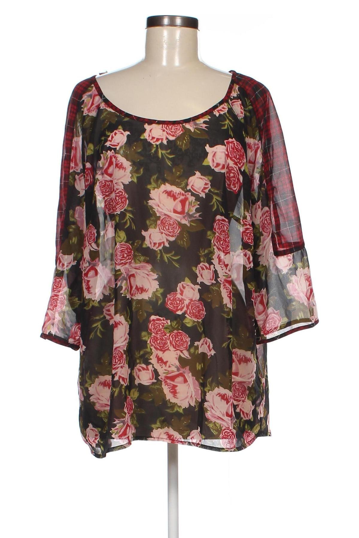 Γυναικεία μπλούζα S.Oliver, Μέγεθος XL, Χρώμα Πολύχρωμο, Τιμή 10,52 €