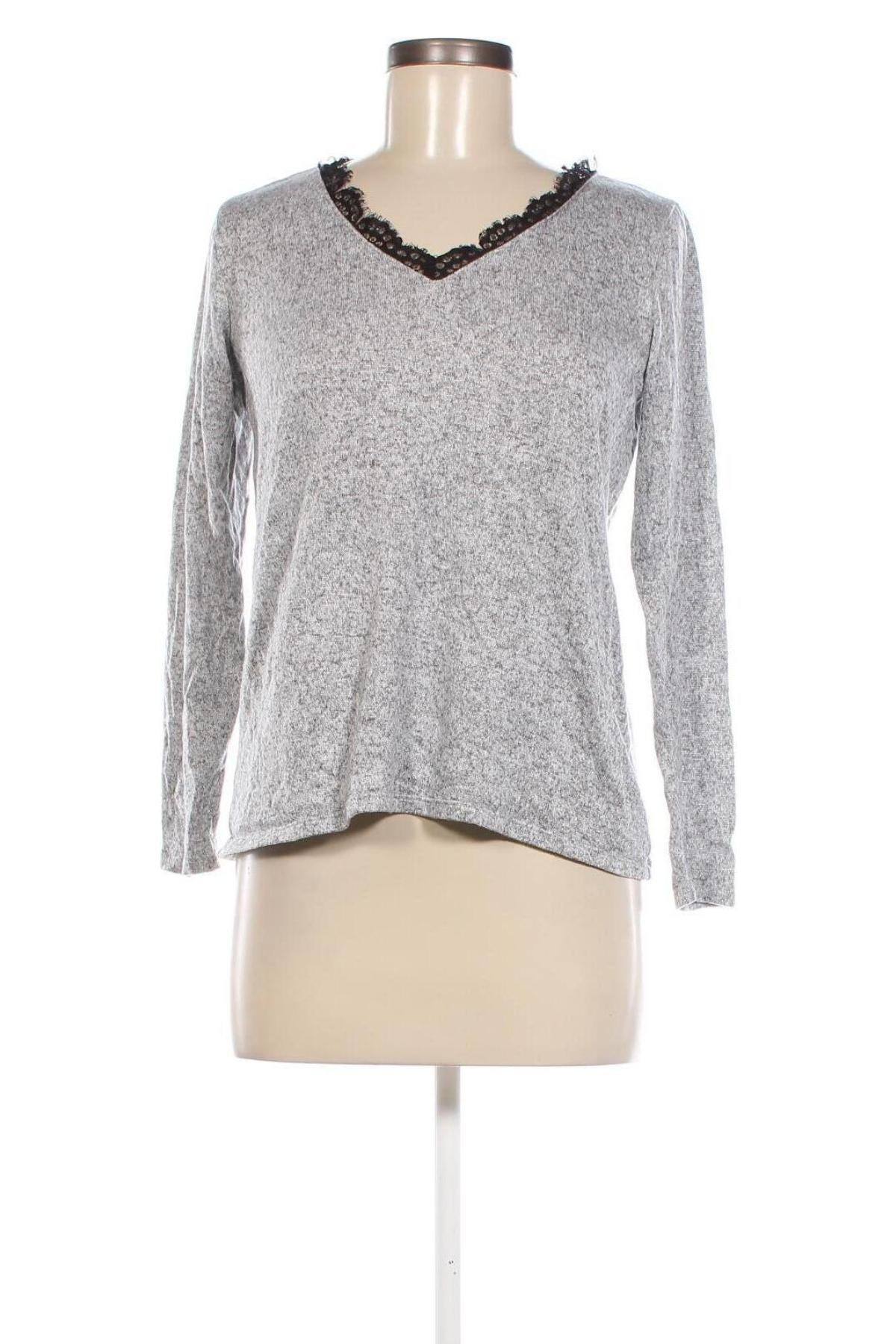 Γυναικεία μπλούζα S.Oliver, Μέγεθος S, Χρώμα Γκρί, Τιμή 5,26 €