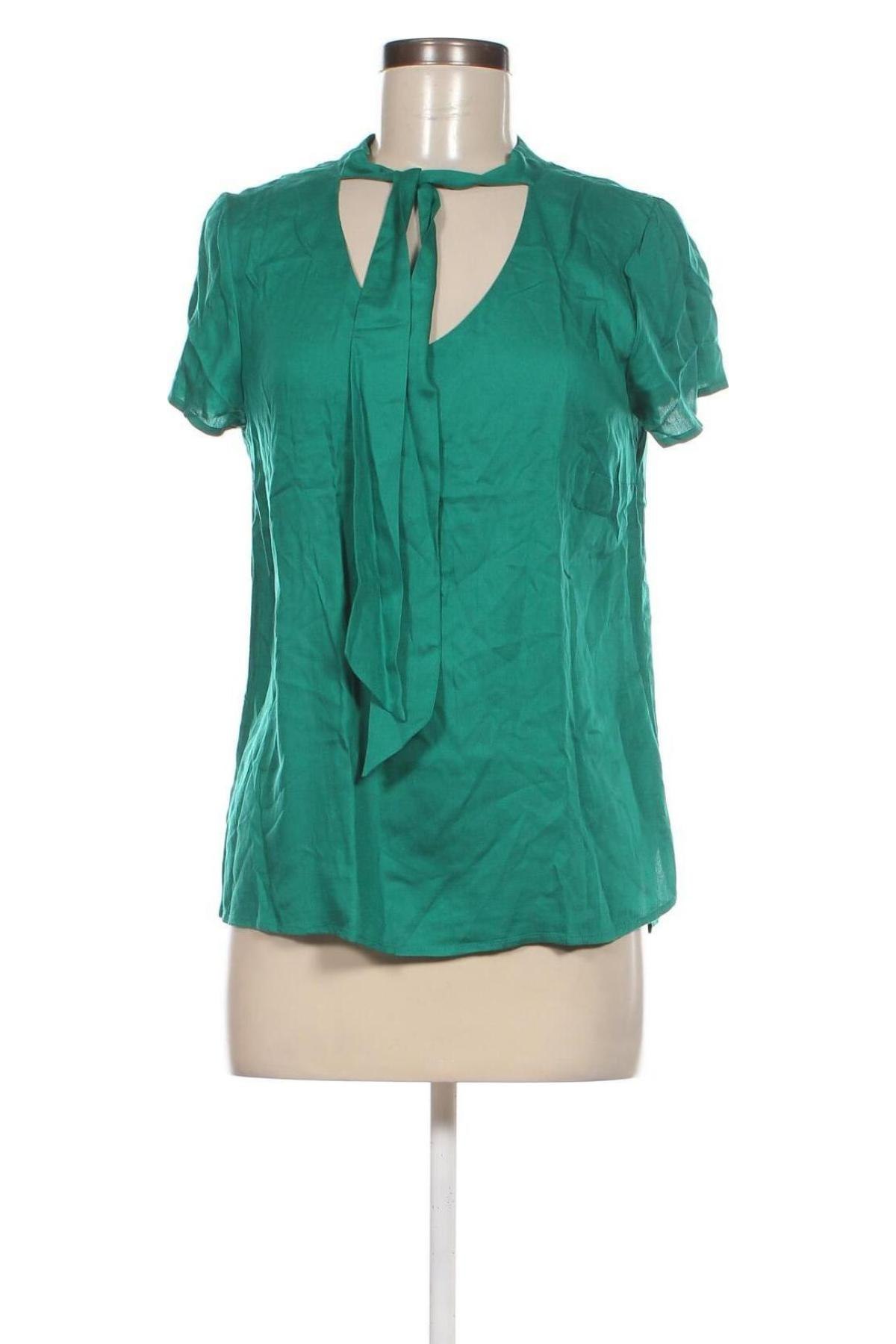 Γυναικεία μπλούζα S.Oliver Black Label, Μέγεθος S, Χρώμα Πράσινο, Τιμή 16,69 €