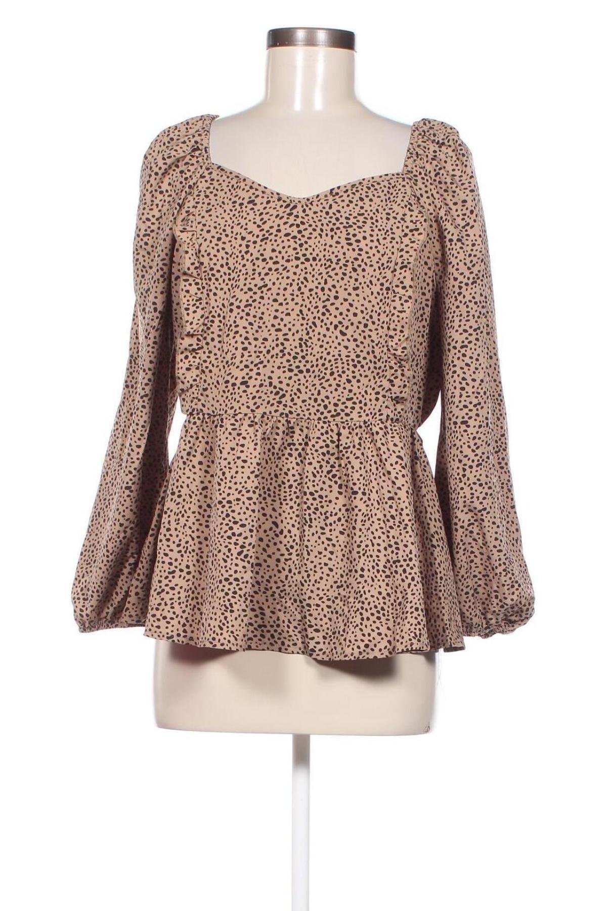 Дамска блуза SHEIN, Размер XL, Цвят Многоцветен, Цена 8,55 лв.