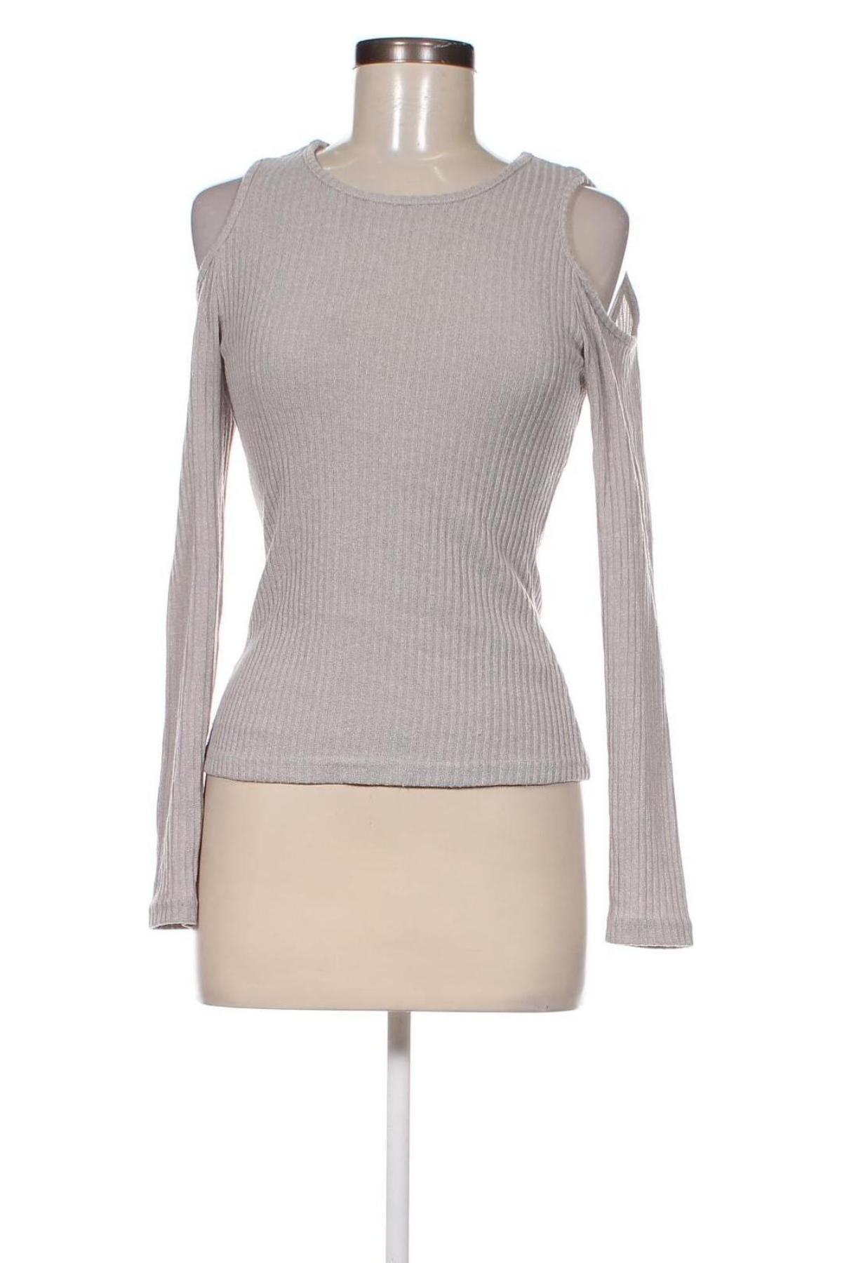 Γυναικεία μπλούζα SHEIN, Μέγεθος M, Χρώμα Γκρί, Τιμή 5,29 €