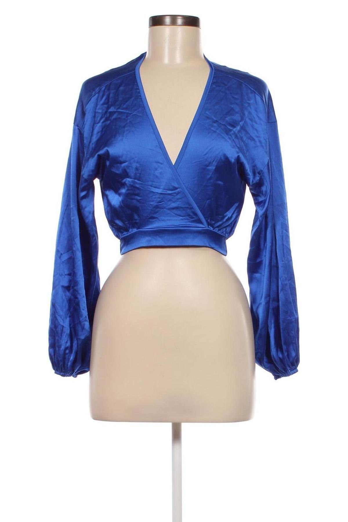 Дамска блуза SHEIN, Размер XS, Цвят Син, Цена 8,55 лв.