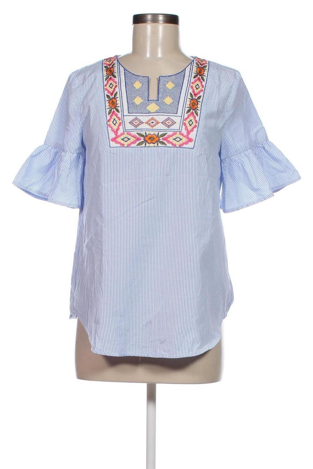 Дамска блуза SHEIN, Размер S, Цвят Син, Цена 19,00 лв.