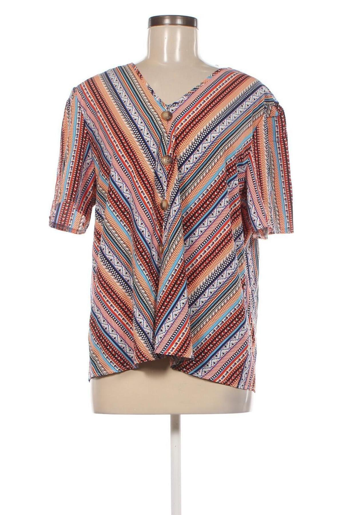 Damen Shirt SHEIN, Größe XXL, Farbe Mehrfarbig, Preis € 6,48
