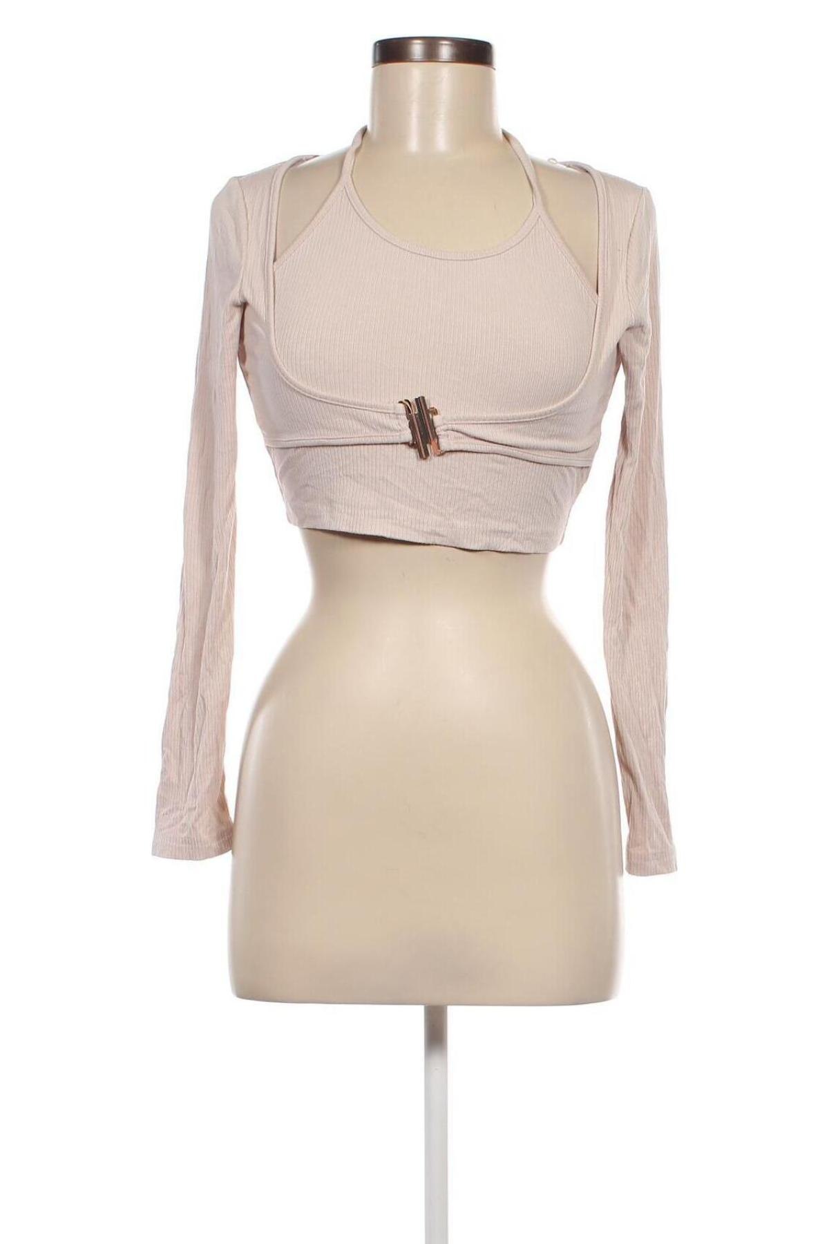 Damen Shirt SHEIN, Größe S, Farbe Beige, Preis € 4,63