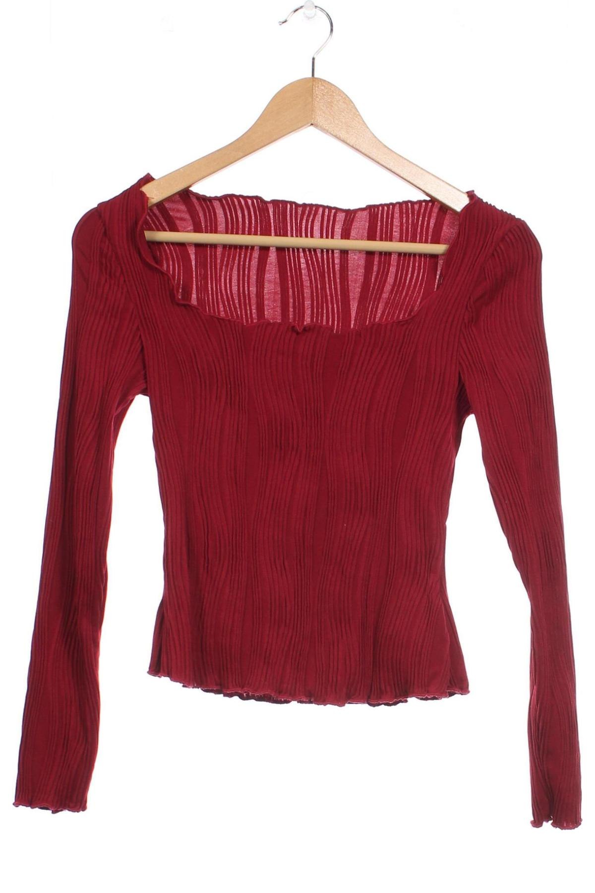 Γυναικεία μπλούζα SHEIN, Μέγεθος XS, Χρώμα Κόκκινο, Τιμή 4,96 €