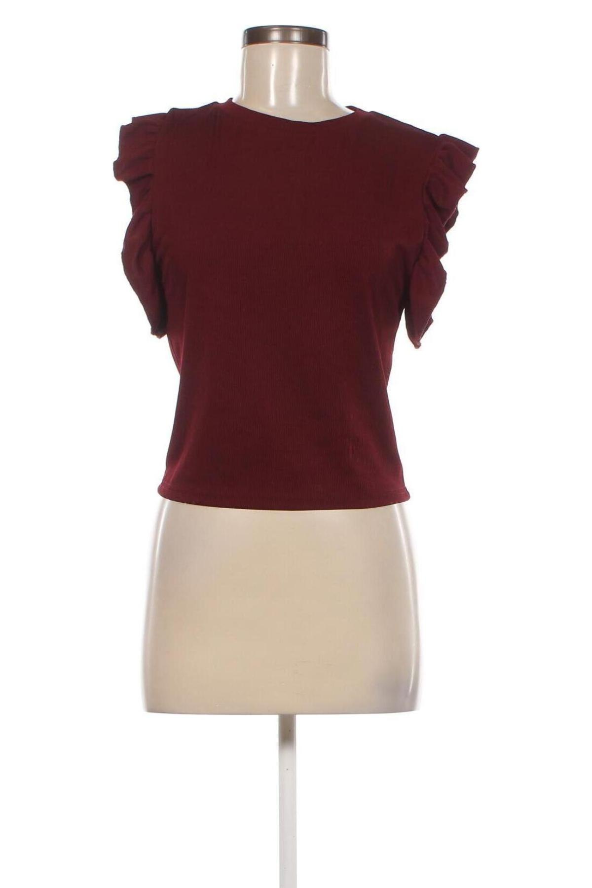 Дамска блуза SHEIN, Размер M, Цвят Червен, Цена 11,14 лв.