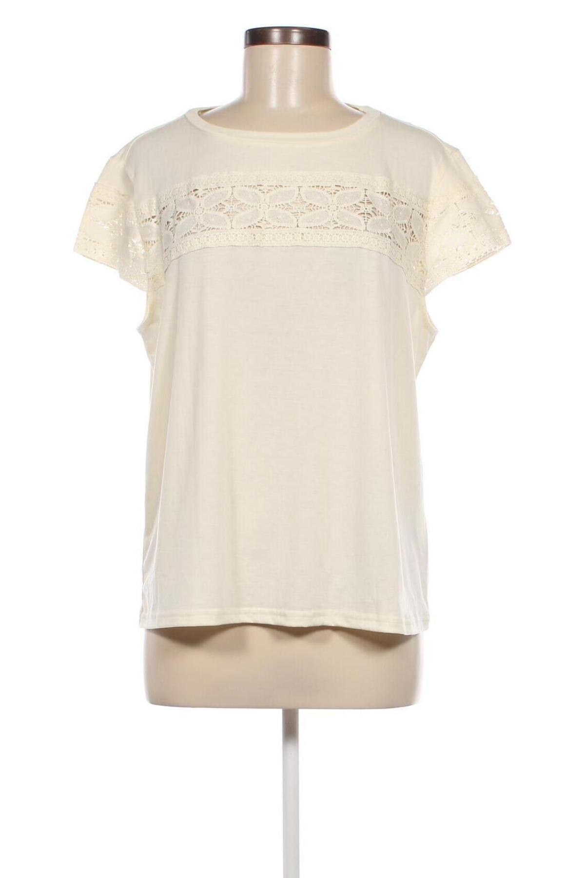 Damen Shirt SHEIN, Größe XL, Farbe Ecru, Preis 6,87 €
