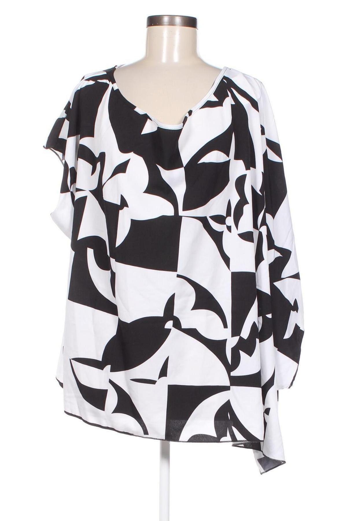 Γυναικεία μπλούζα SHEIN, Μέγεθος 3XL, Χρώμα Πολύχρωμο, Τιμή 6,11 €