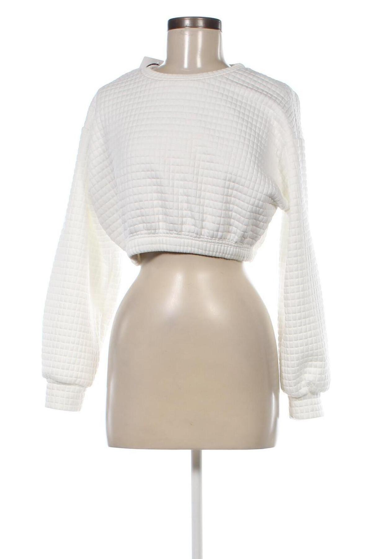 Дамска блуза SHEIN, Размер M, Цвят Бял, Цена 9,50 лв.