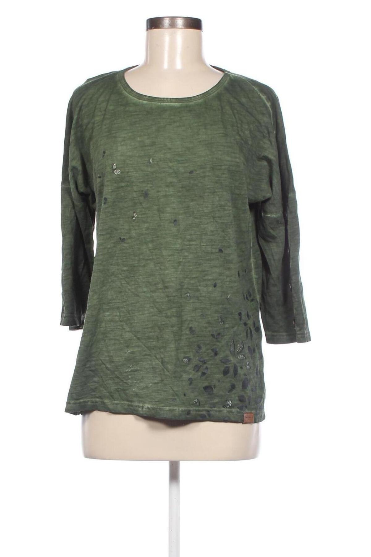 Damen Shirt Sa. Hara, Größe L, Farbe Grün, Preis 5,95 €