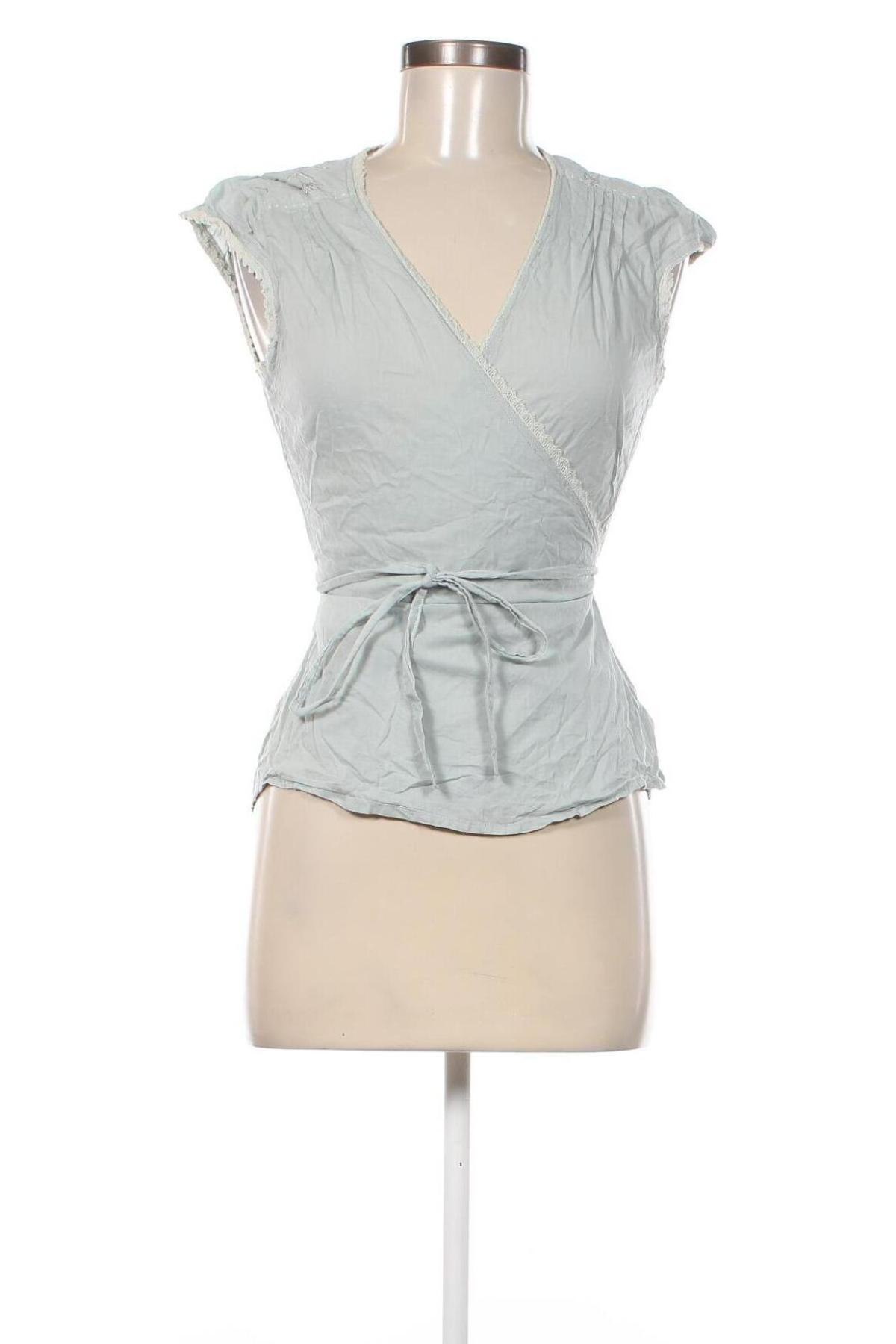 Дамска блуза Saint Tropez, Размер M, Цвят Зелен, Цена 19,38 лв.