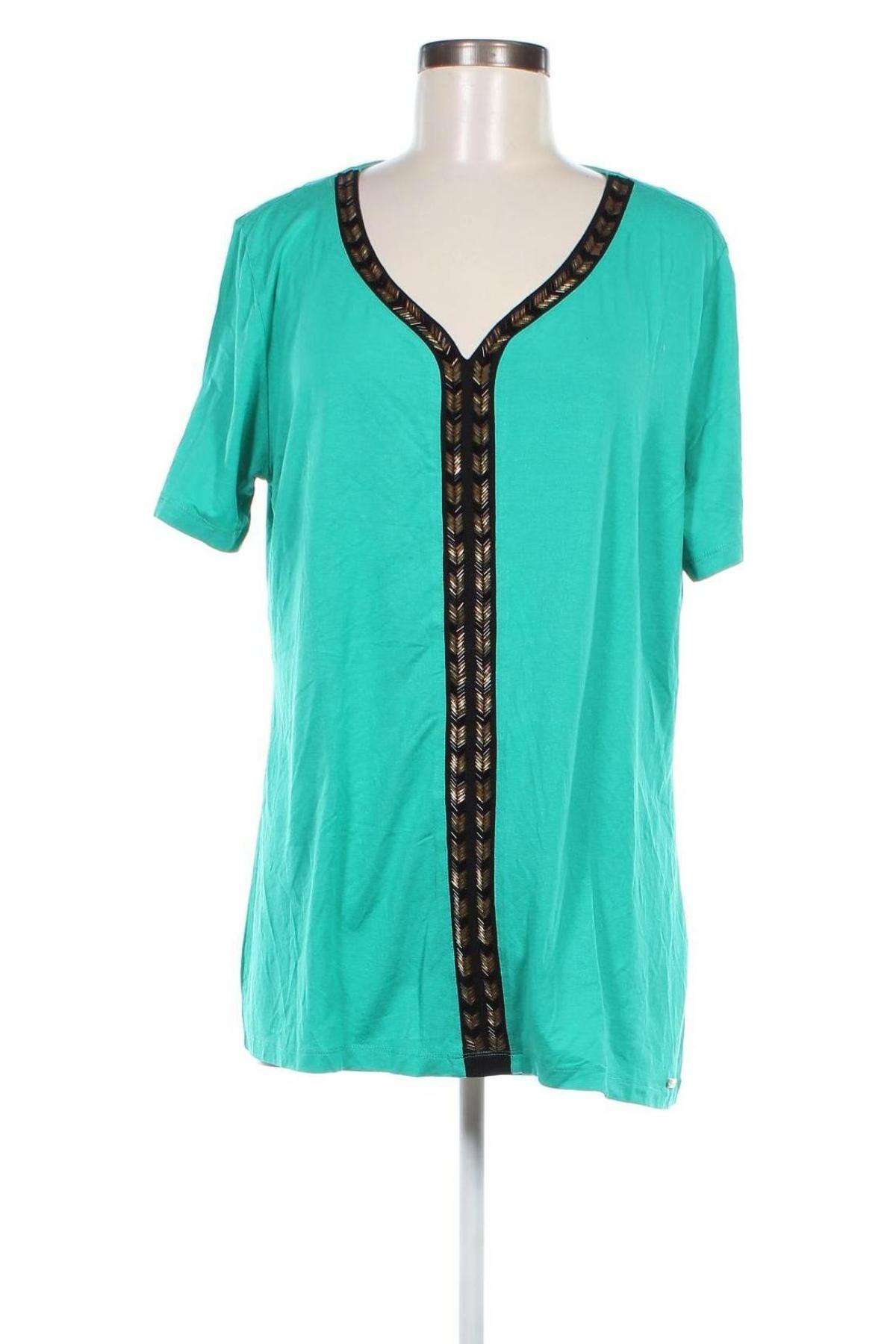 Γυναικεία μπλούζα Sarah Kern, Μέγεθος XL, Χρώμα Πράσινο, Τιμή 10,30 €