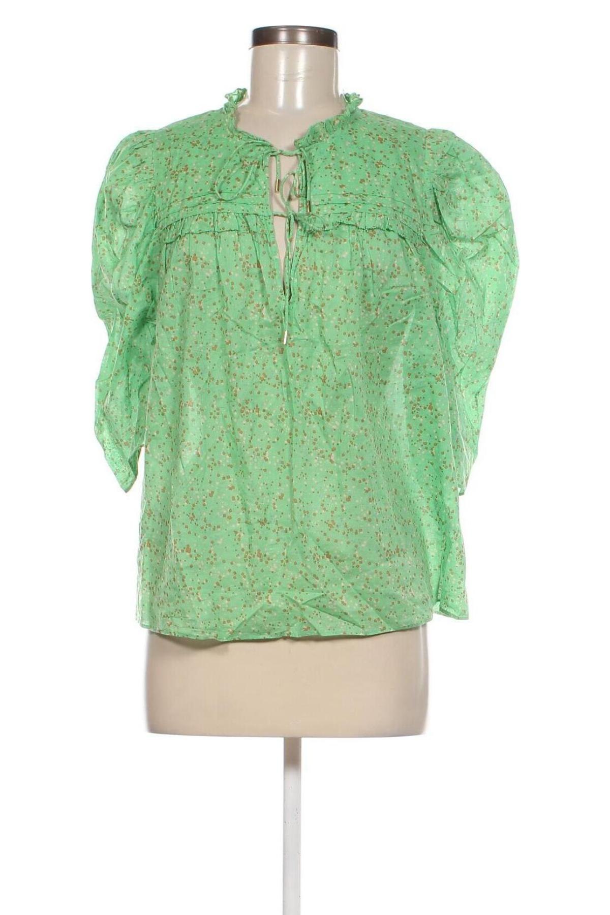 Γυναικεία μπλούζα Second Female, Μέγεθος L, Χρώμα Πράσινο, Τιμή 50,90 €