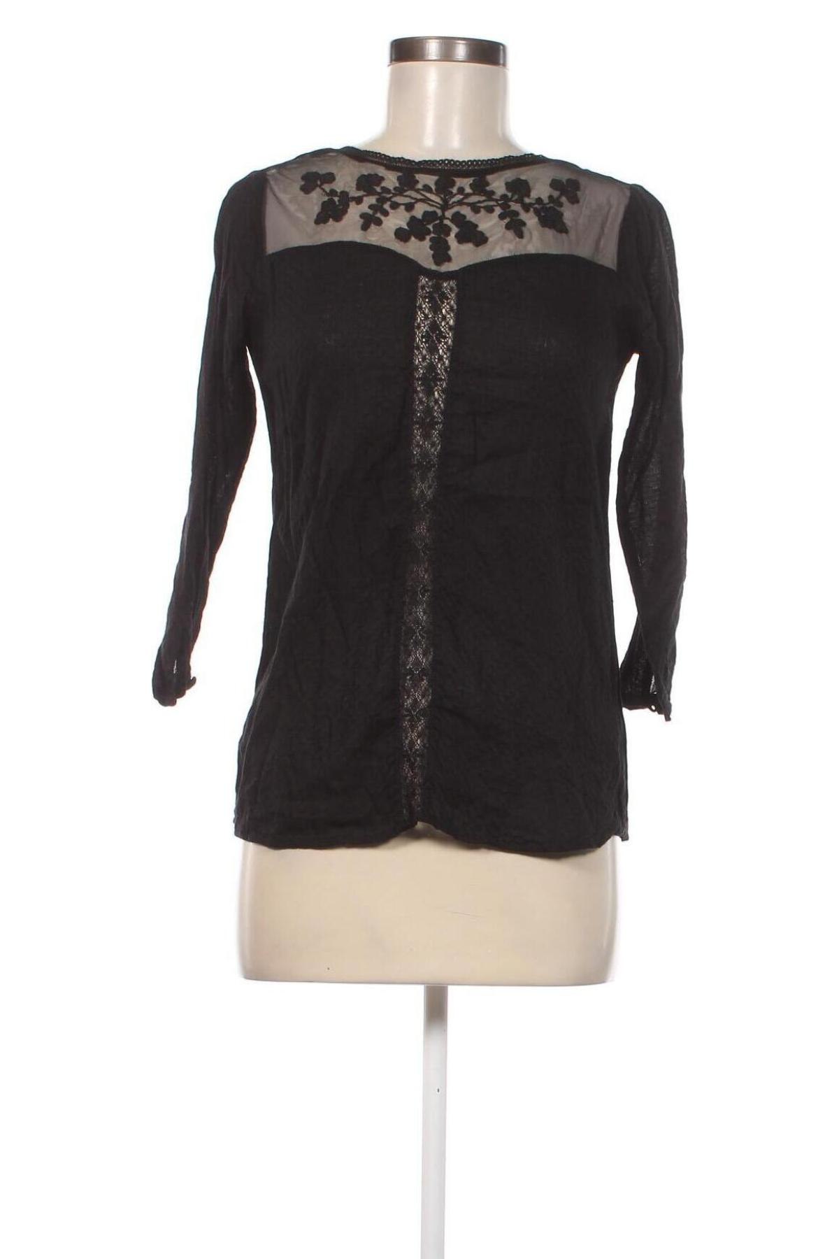 Γυναικεία μπλούζα Sfera, Μέγεθος M, Χρώμα Μαύρο, Τιμή 10,00 €