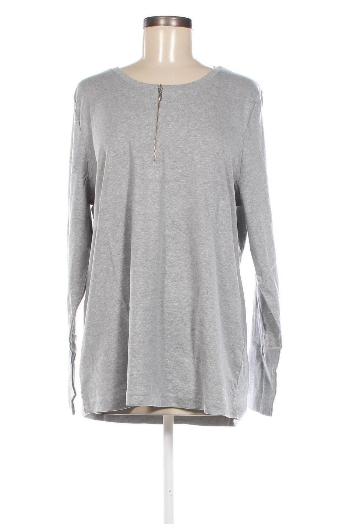 Damen Shirt Sheego, Größe XXL, Farbe Grau, Preis 24,11 €