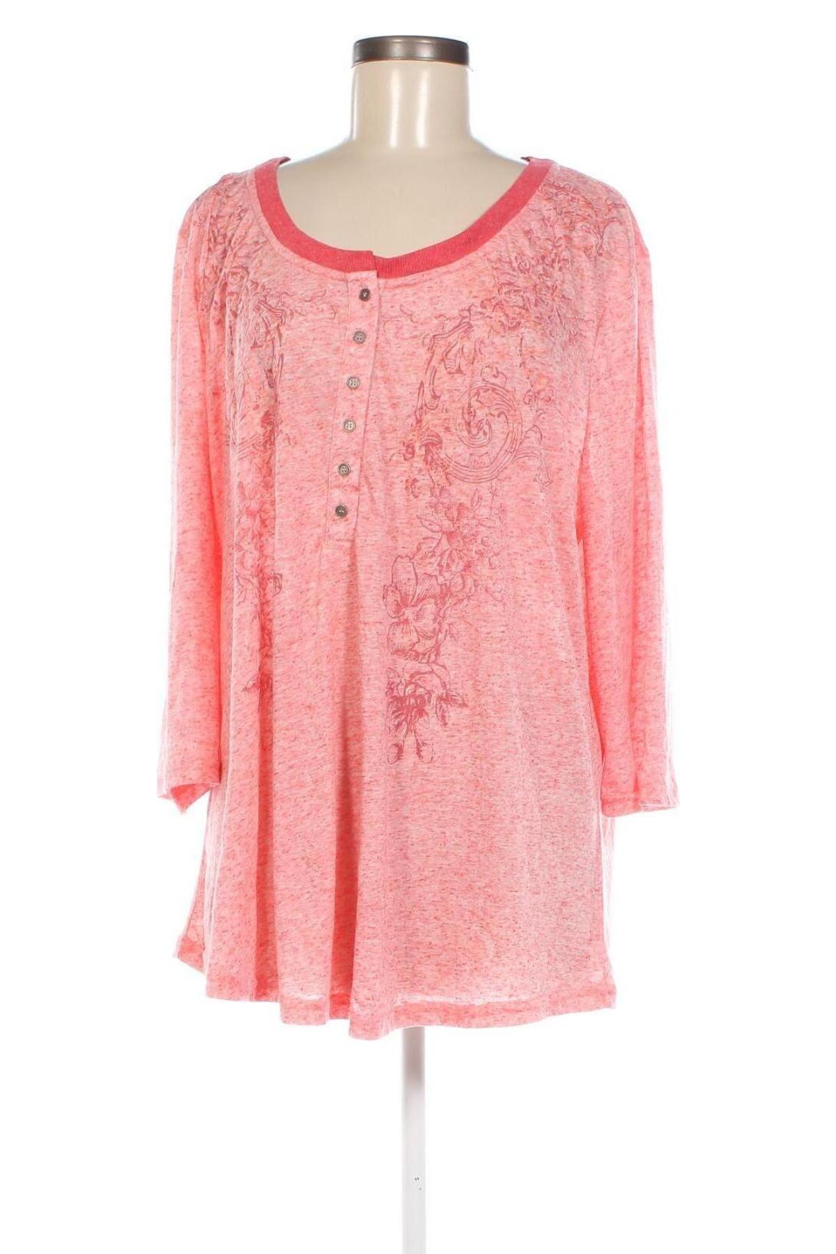 Damen Shirt Sheego, Größe XXL, Farbe Rosa, Preis 10,88 €