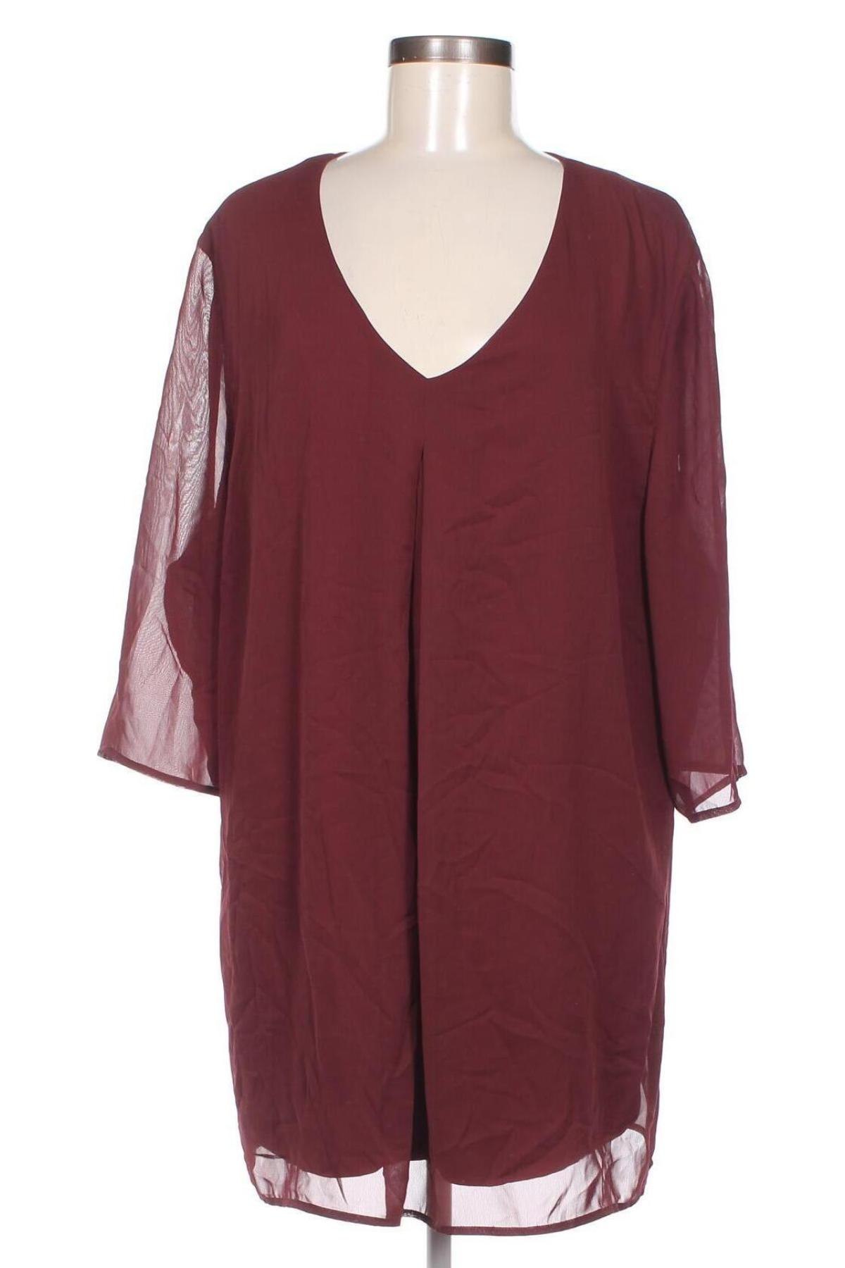 Damen Shirt Sheego, Größe 3XL, Farbe Rot, Preis 12,30 €