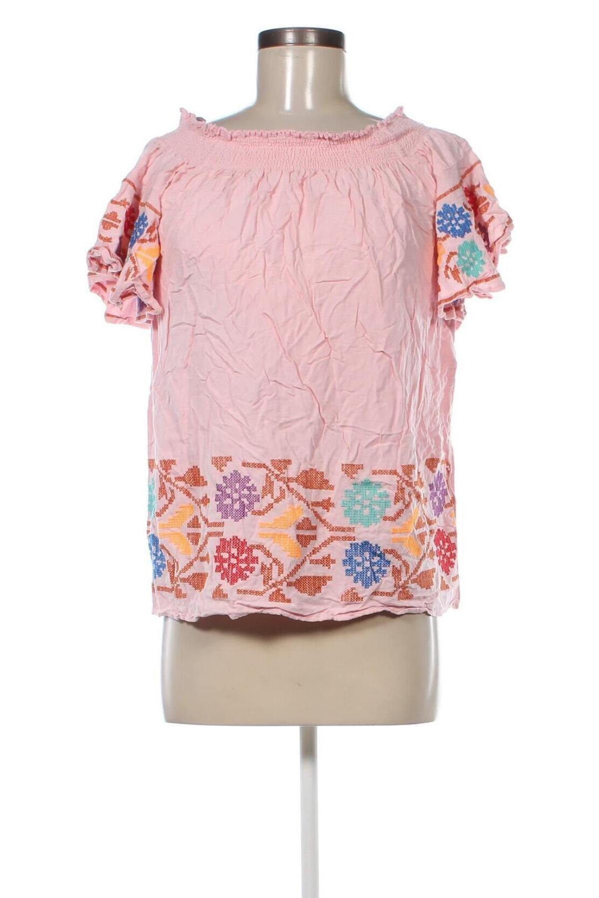 Damen Shirt Signature, Größe M, Farbe Rosa, Preis 3,97 €