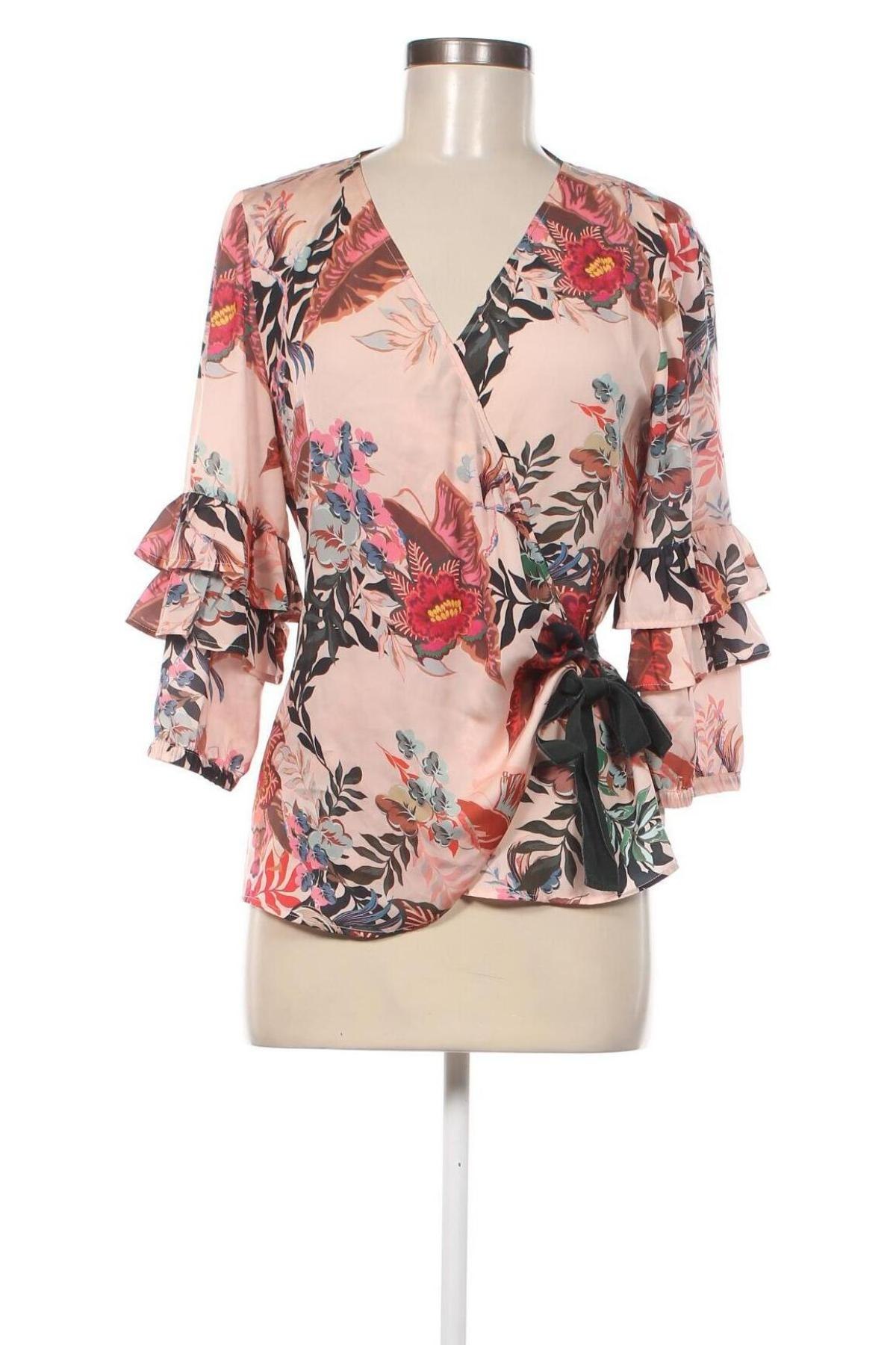 Γυναικεία μπλούζα Sisley, Μέγεθος L, Χρώμα Πολύχρωμο, Τιμή 14,73 €