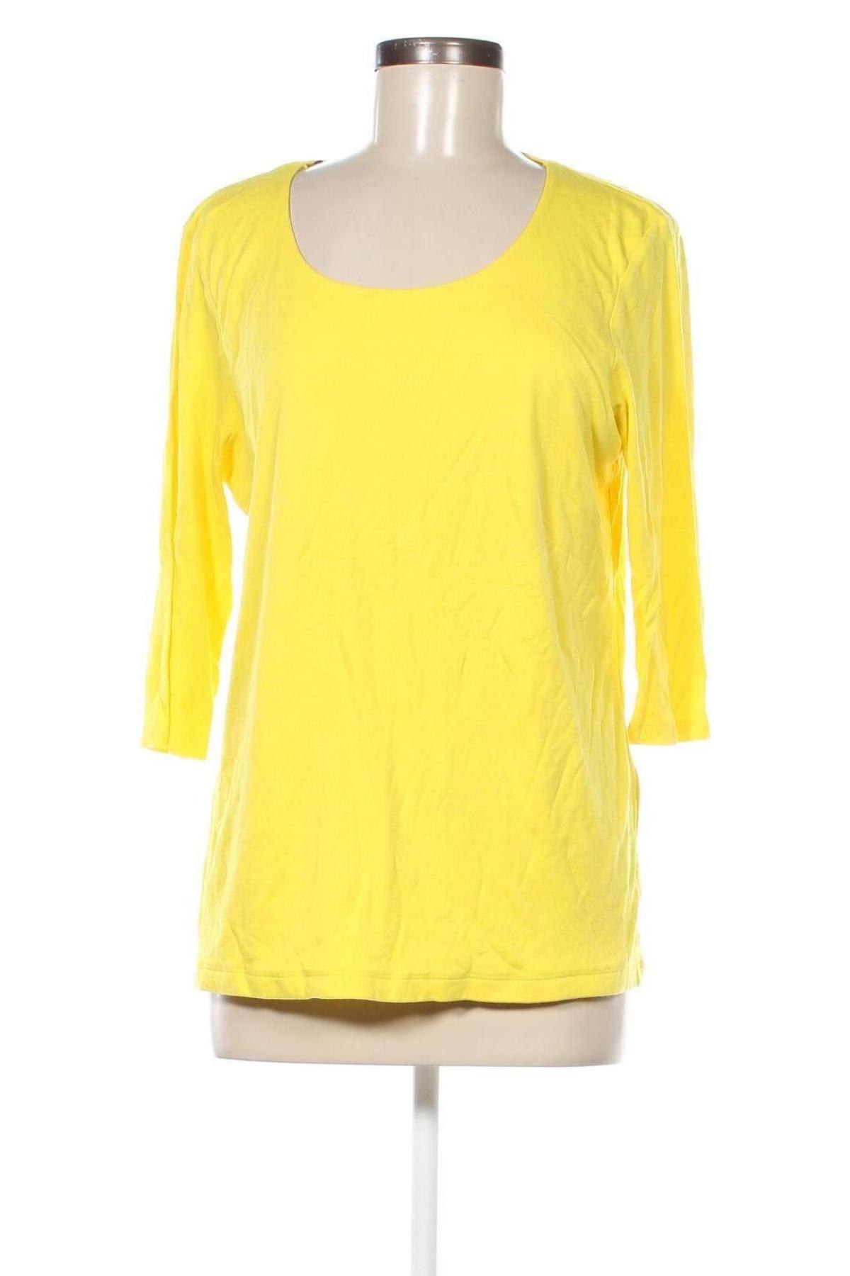 Γυναικεία μπλούζα Street One, Μέγεθος XL, Χρώμα Κίτρινο, Τιμή 21,03 €