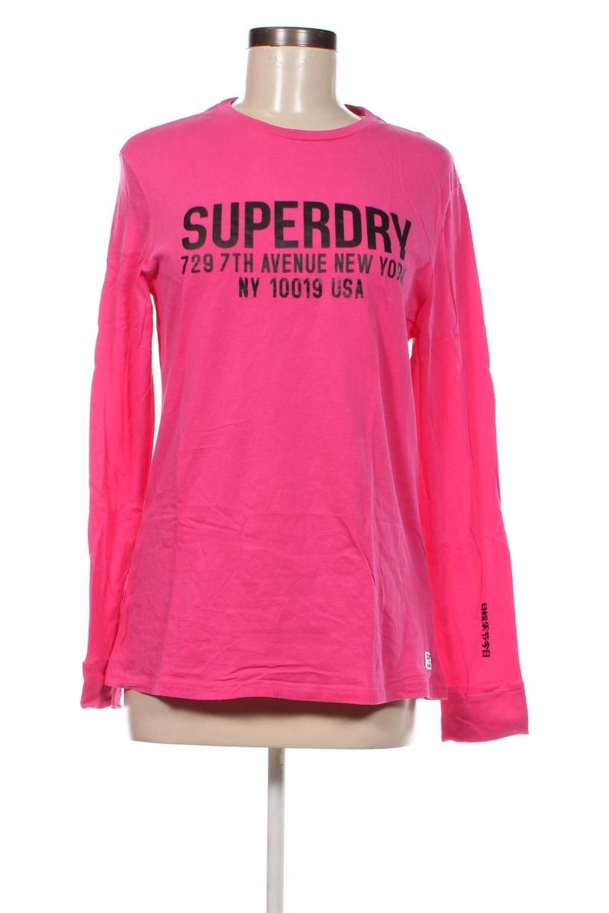 Damen Shirt Superdry, Größe M, Farbe Rosa, Preis € 9,60
