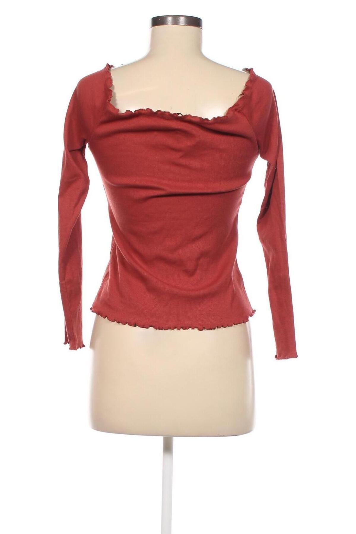 Γυναικεία μπλούζα Terranova, Μέγεθος L, Χρώμα Κόκκινο, Τιμή 7,19 €