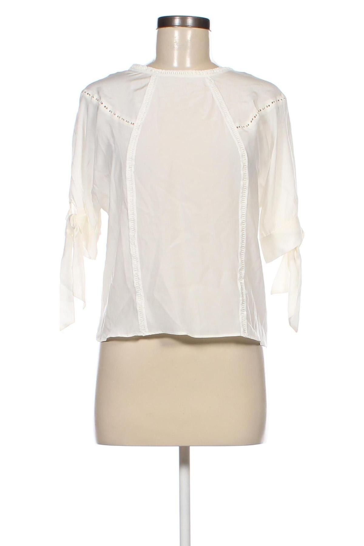 Дамска блуза The Kooples, Размер XS, Цвят Екрю, Цена 119,08 лв.