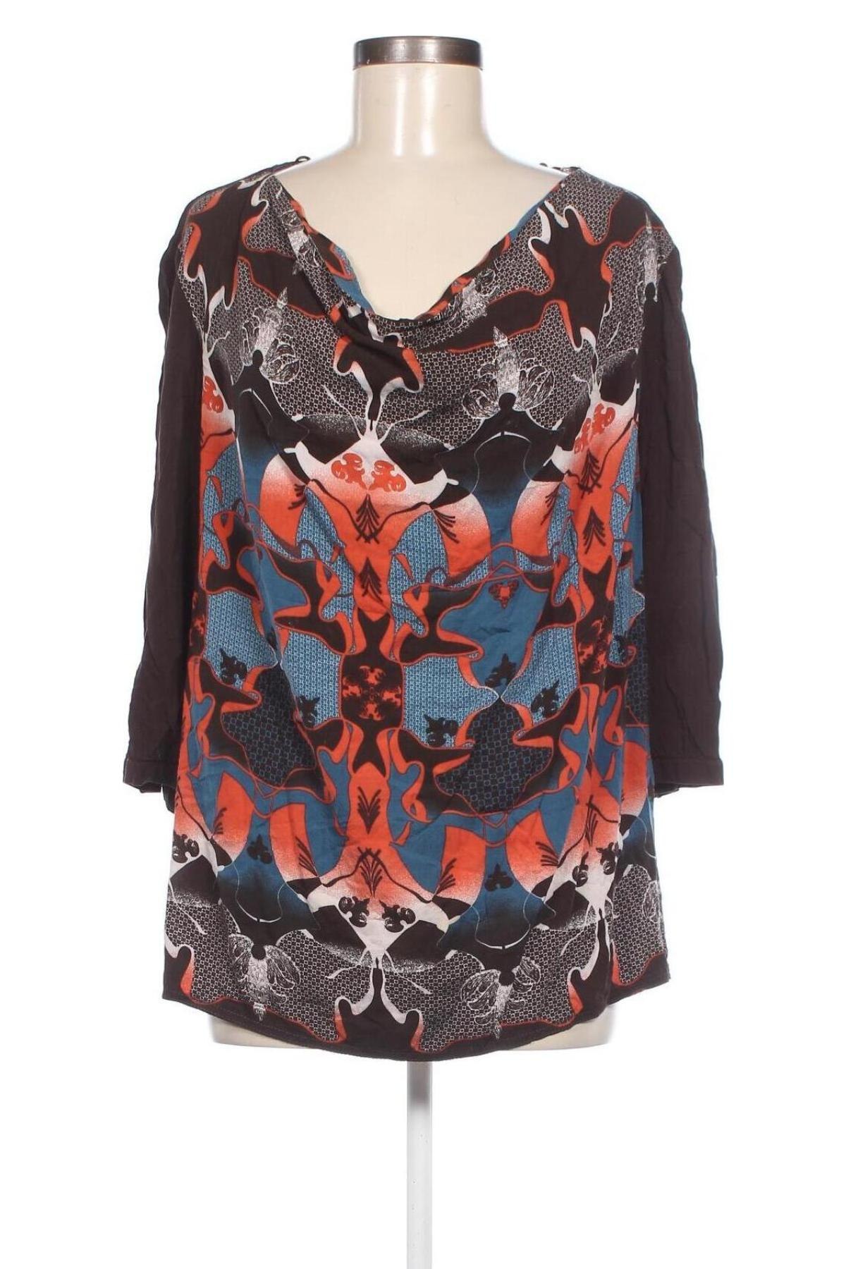 Γυναικεία μπλούζα Tom Tailor, Μέγεθος XL, Χρώμα Πολύχρωμο, Τιμή 11,57 €