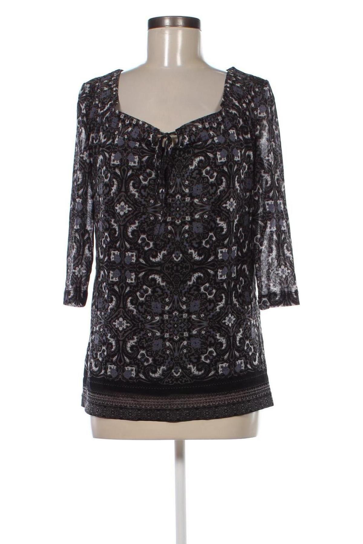 Γυναικεία μπλούζα Tom Tailor, Μέγεθος S, Χρώμα Μαύρο, Τιμή 6,31 €
