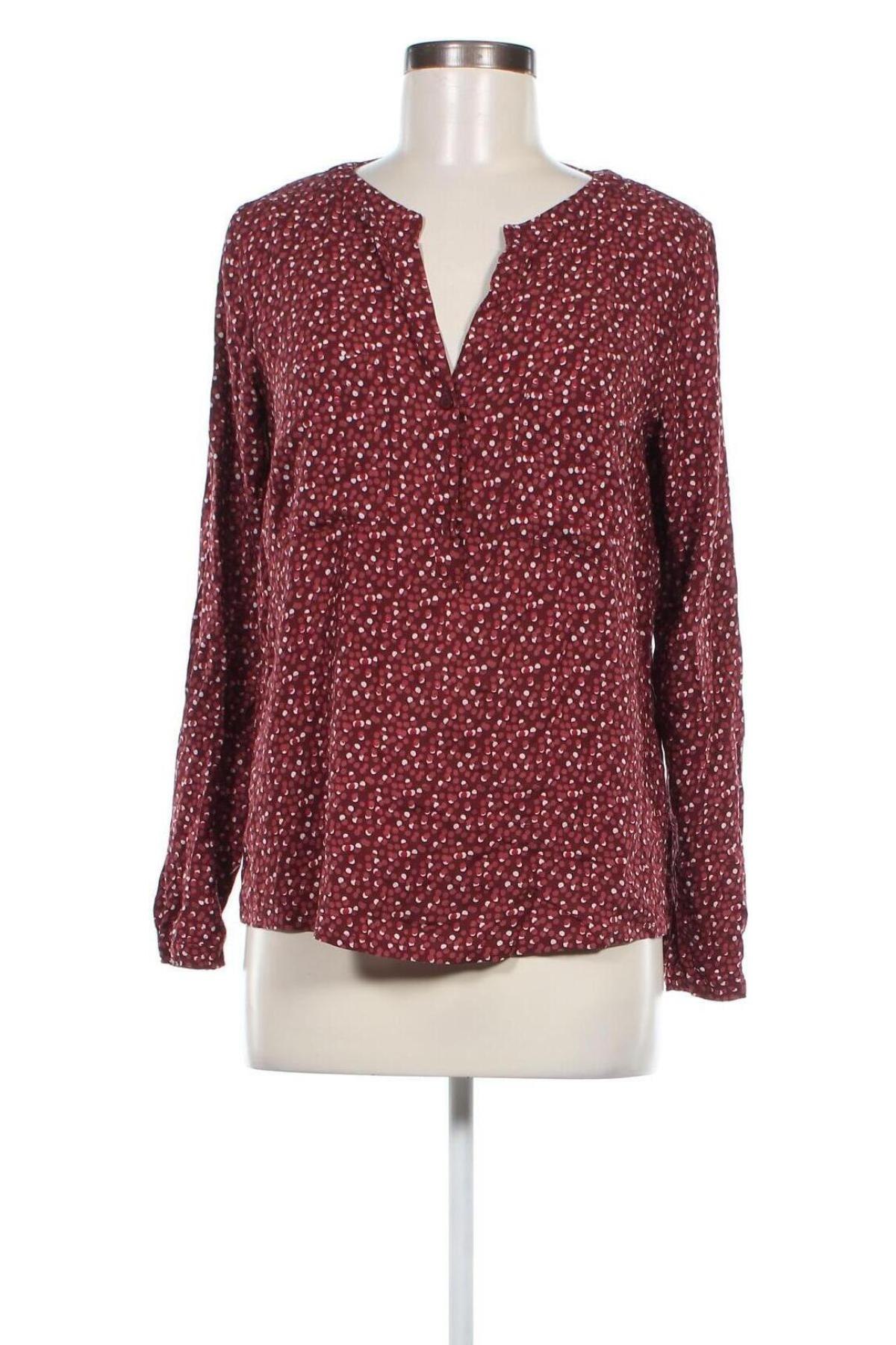 Γυναικεία μπλούζα Tom Tailor, Μέγεθος S, Χρώμα Κόκκινο, Τιμή 7,36 €