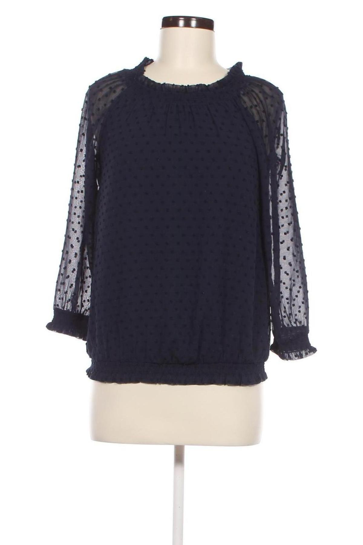 Γυναικεία μπλούζα Tom Tailor, Μέγεθος XS, Χρώμα Μπλέ, Τιμή 9,46 €