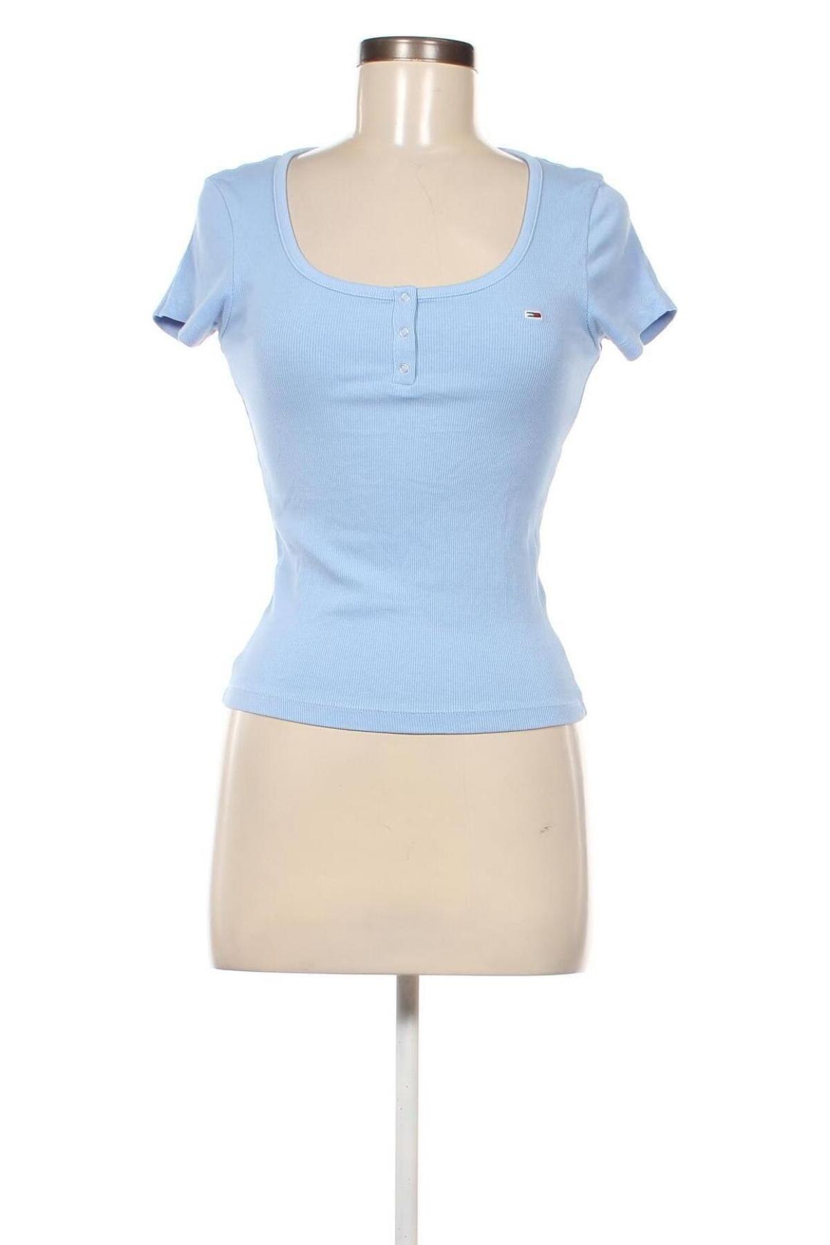 Damen Shirt Tommy Jeans, Größe XS, Farbe Blau, Preis 72,16 €