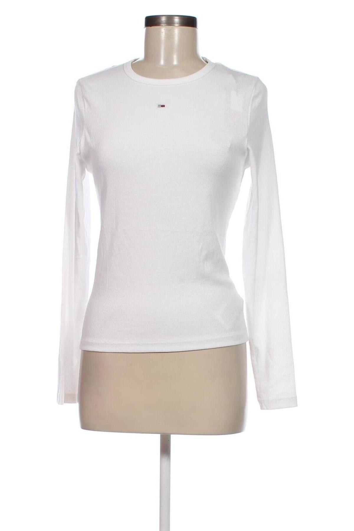 Γυναικεία μπλούζα Tommy Jeans, Μέγεθος XL, Χρώμα Λευκό, Τιμή 40,21 €