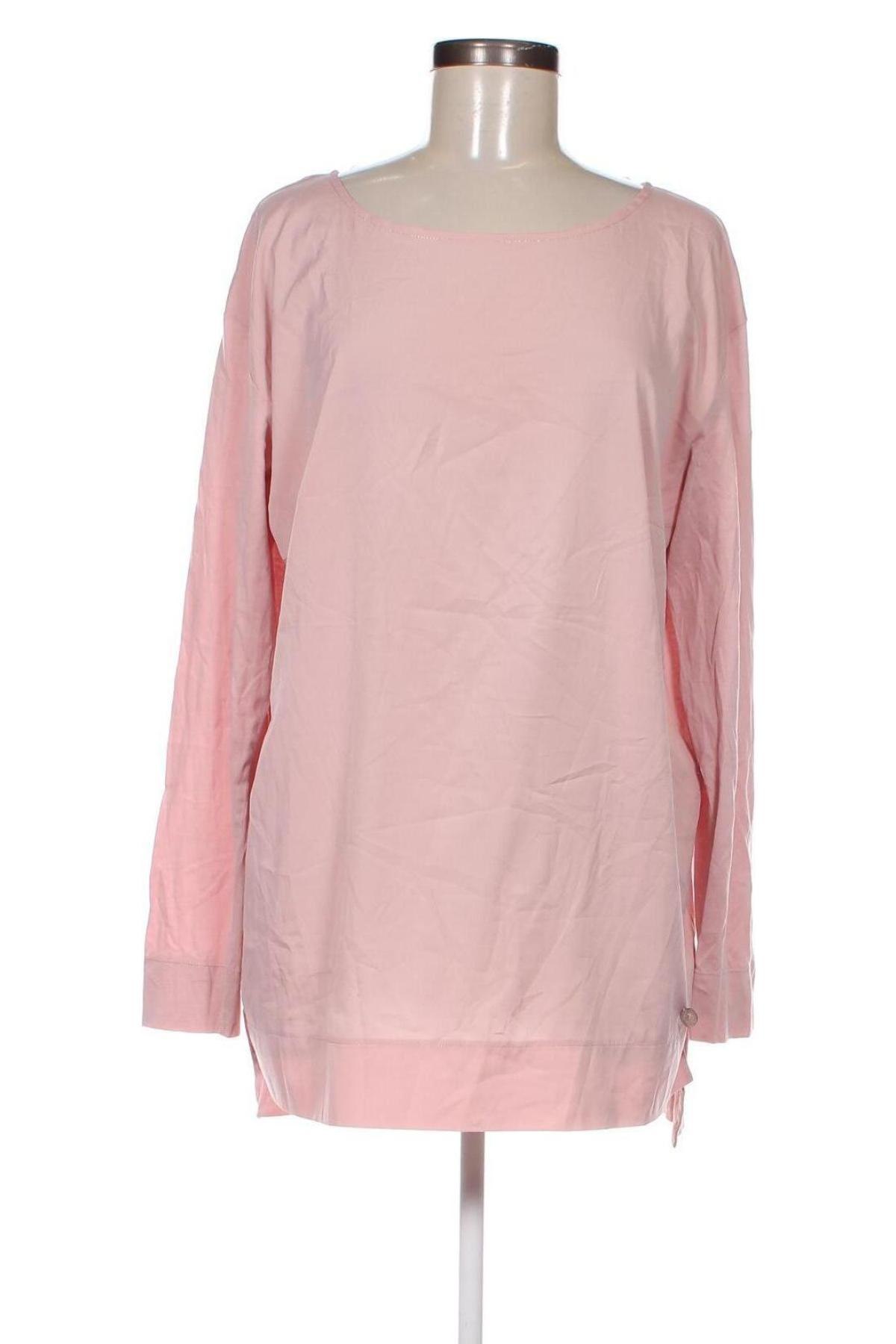 Γυναικεία μπλούζα Triangle By s.Oliver, Μέγεθος XL, Χρώμα Ρόζ , Τιμή 10,52 €