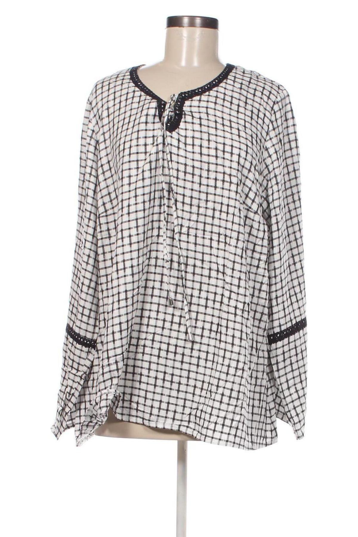 Γυναικεία μπλούζα Ulla Popken, Μέγεθος XL, Χρώμα Πολύχρωμο, Τιμή 10,52 €