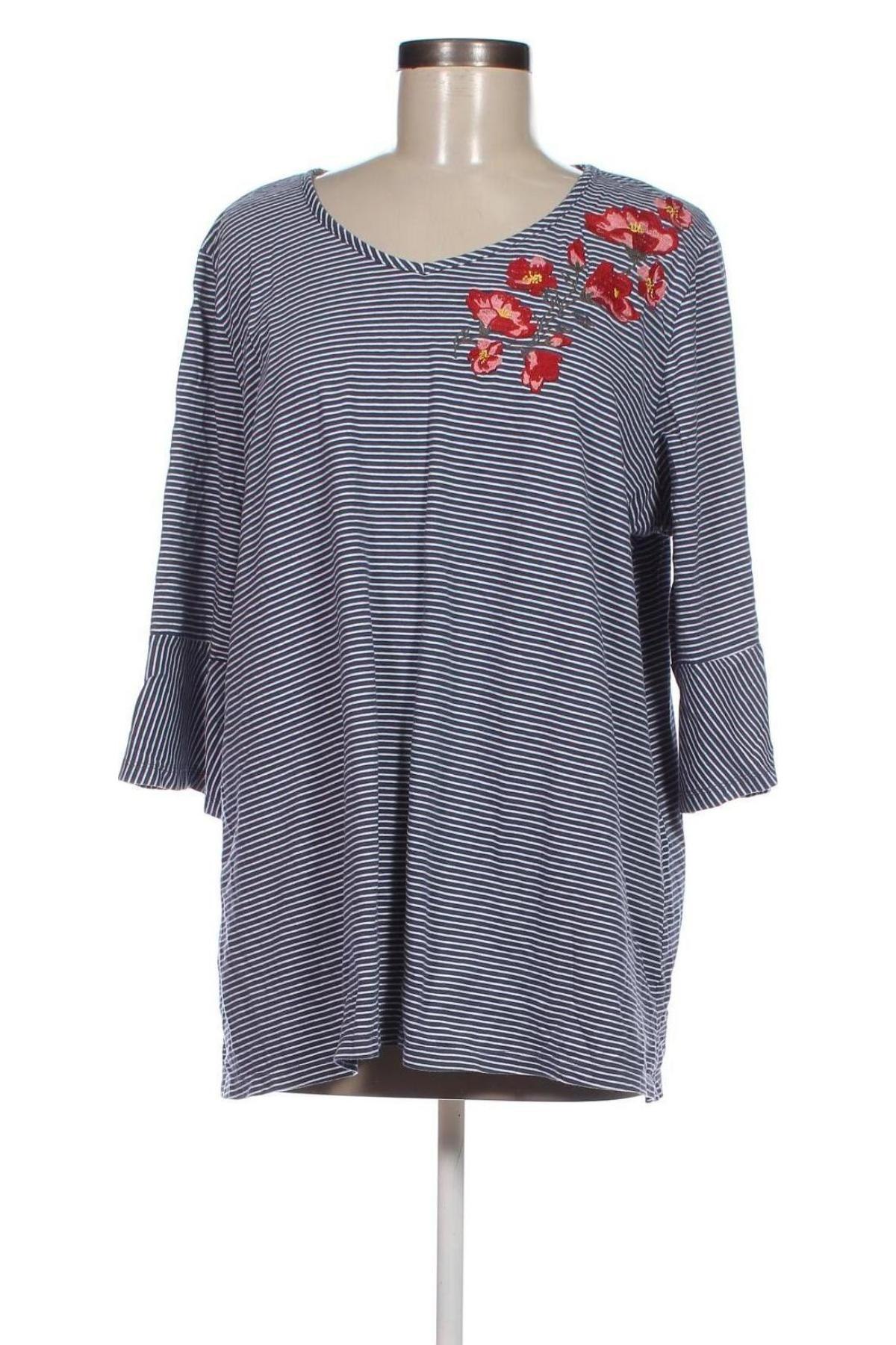 Damen Shirt Ulla Popken, Größe XL, Farbe Mehrfarbig, Preis 23,66 €