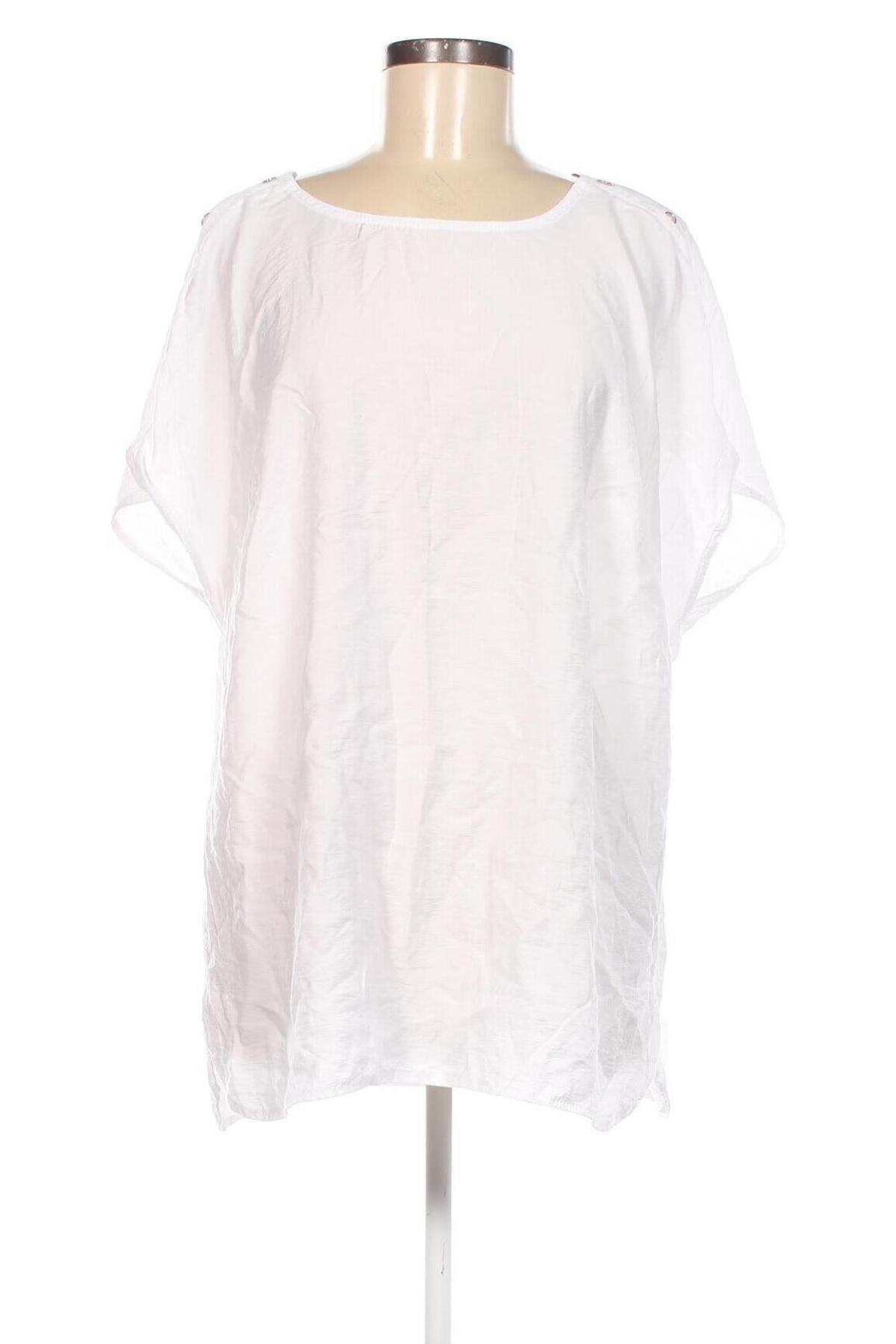Дамска блуза Ulla Popken, Размер XL, Цвят Бял, Цена 34,00 лв.