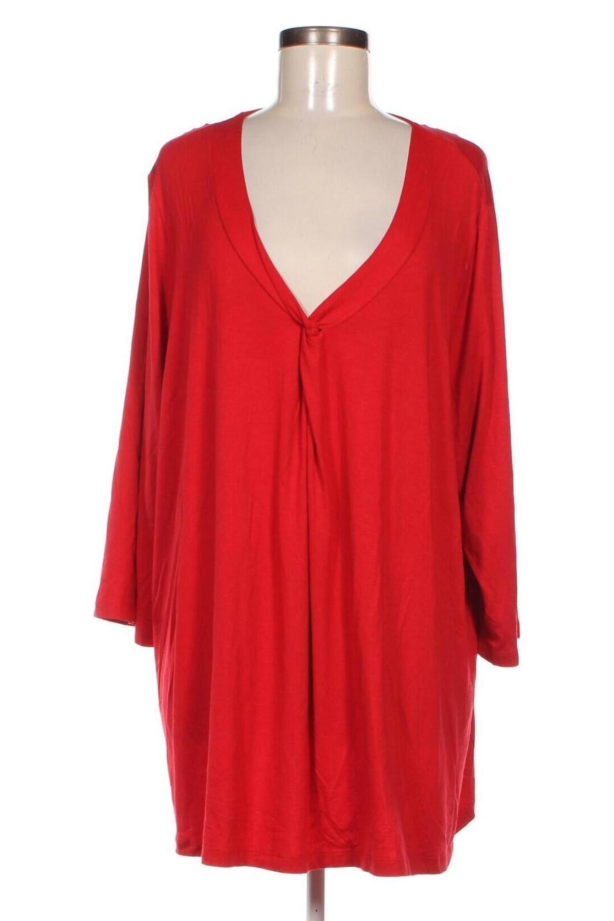 Damen Shirt Ulla Popken, Größe XXL, Farbe Rot, Preis € 11,83